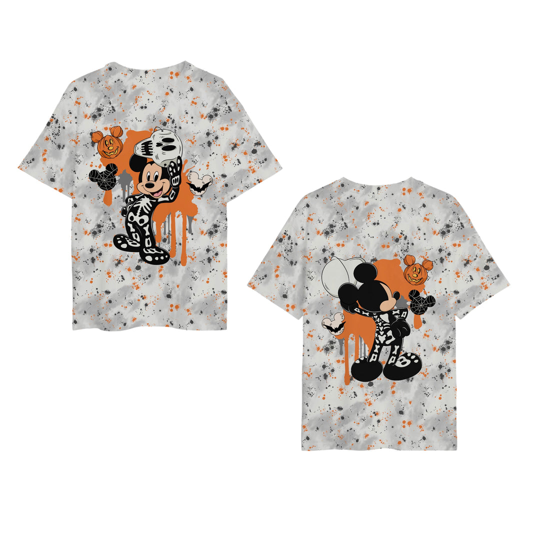 Bamboo MIDNIGHT ON MAIN GRAPHIC ADULT TEE (BOY FRONT &amp; BACK) SHIRT