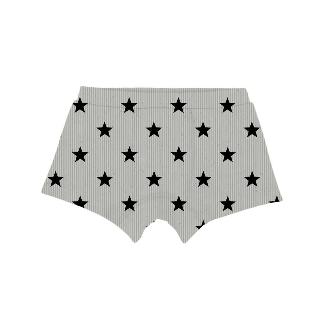 BAMBOO RIBBED SHOOT FOR THE STARS BOYS BRIEFS