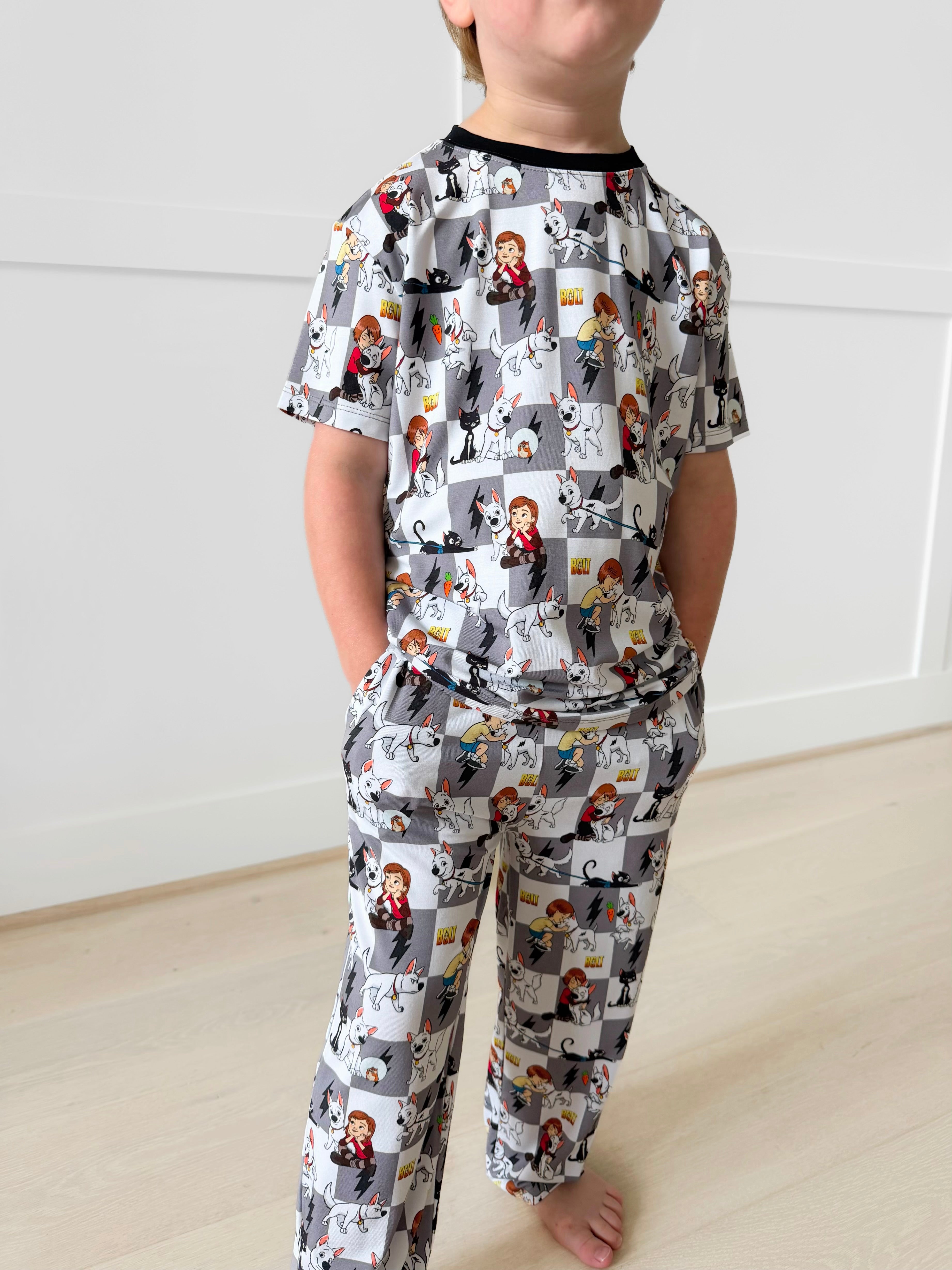 Bamboo SUPERCHARGED PUP KIDS RELAXED PANT Set