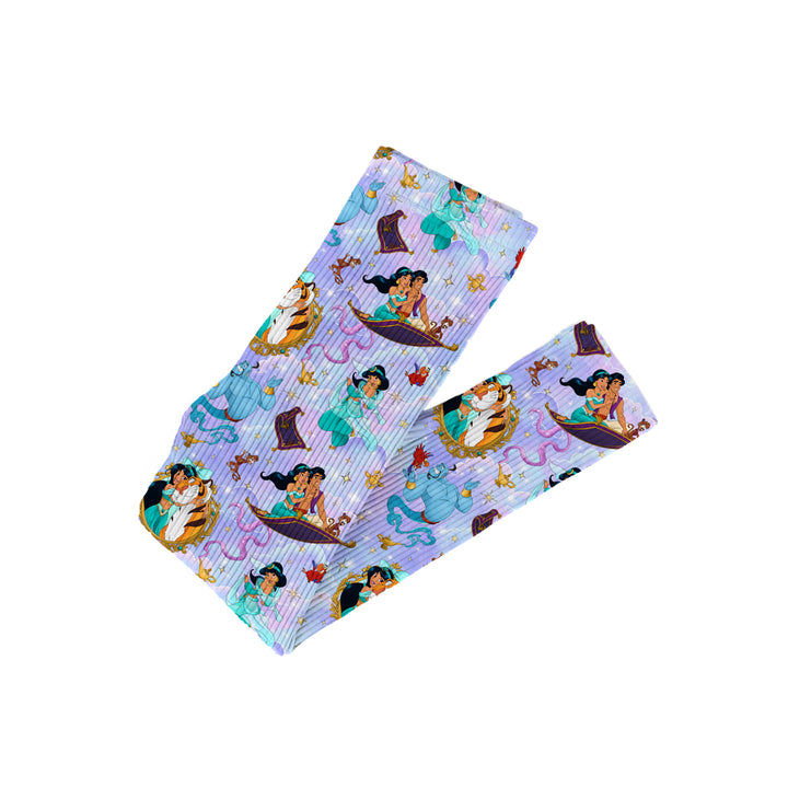 Bamboo RIBBED STARDUST SANDS LEGGINGS