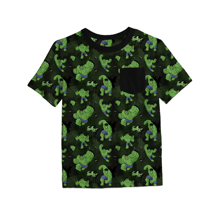 Bamboo MEGA SMASH FULL PRINT KIDS POCKET TEE