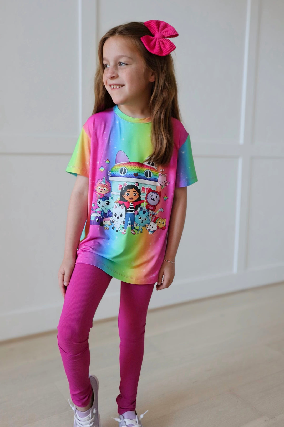 Bamboo DOLLHOUSE WORLD KIDS GRAPHIC TEE
