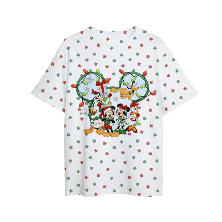 Bamboo MERRY MAGIC ON MAIN GRAPHIC ADULT TEE SHIRT