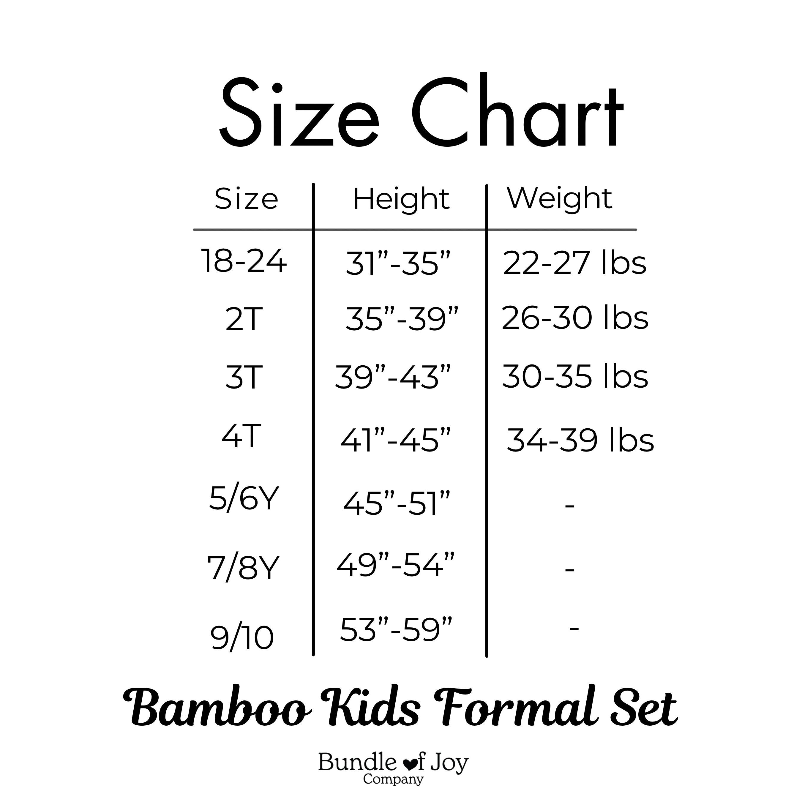 Bamboo MAKE A WISH SHORT SLEEVE KIDS FORMALS