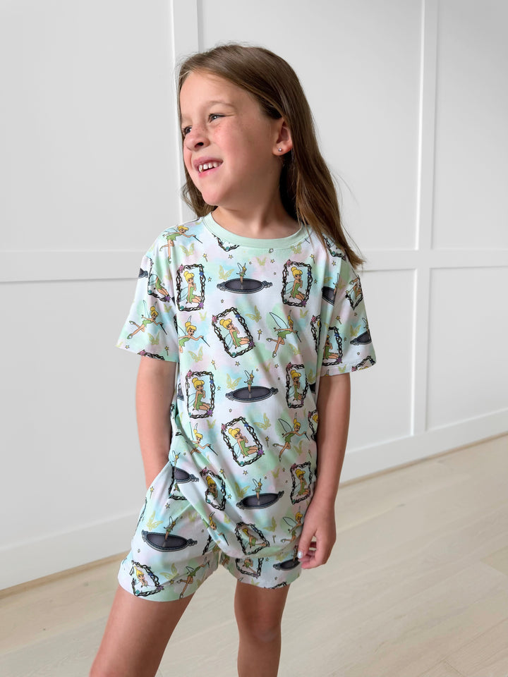 Bamboo NEVERLAND DREAMING KIDS RELAXED SHORT SET