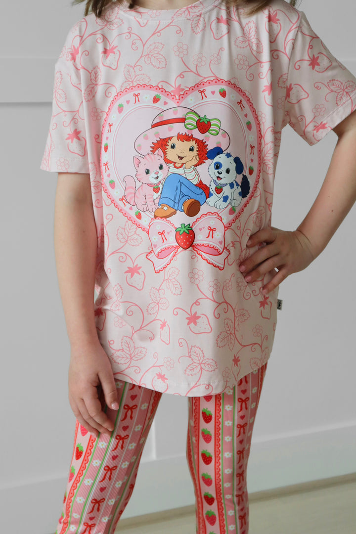 Bamboo BERRY SWEET DAYS KIDS GRAPHIC TEE