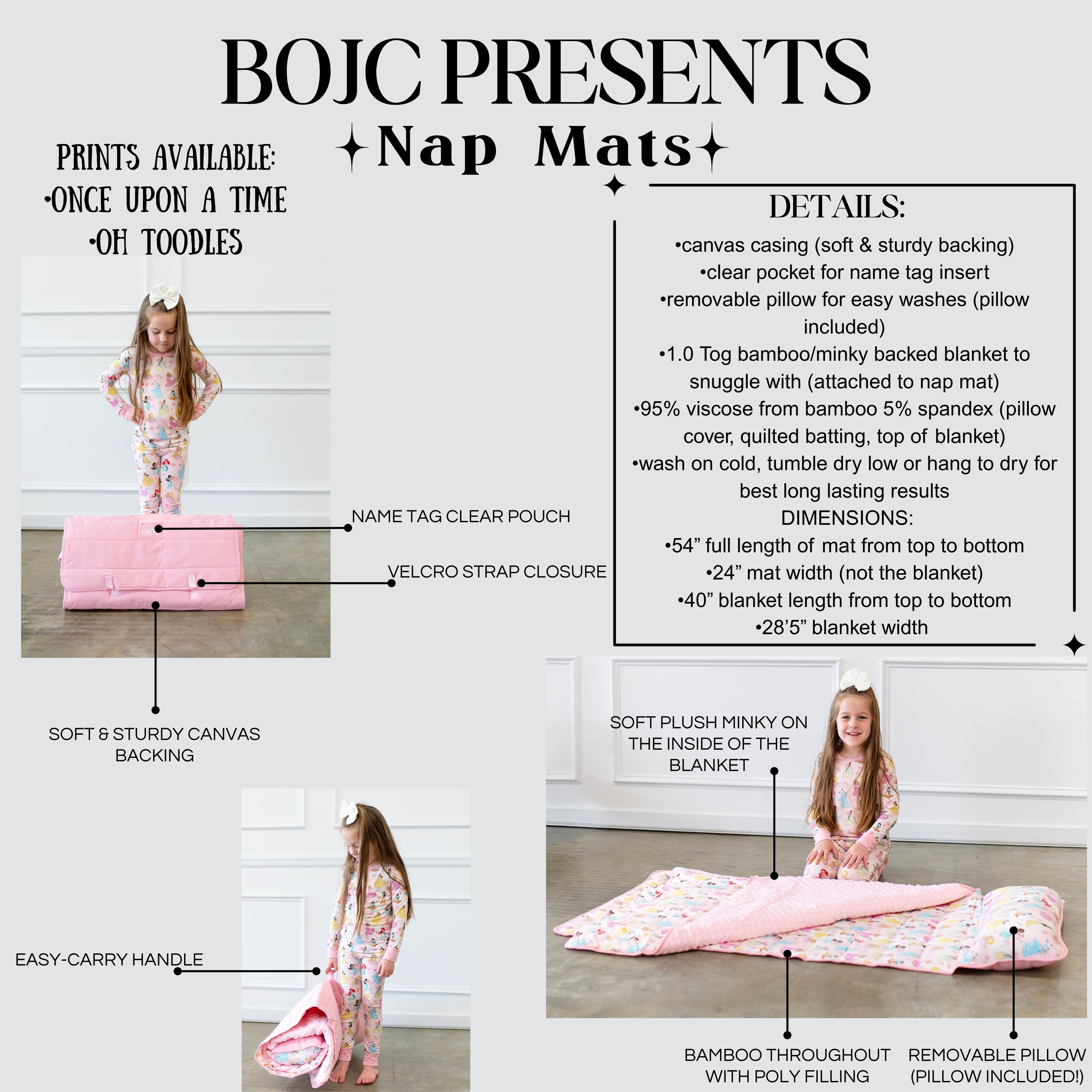 ONCE UPON A TIME NAP MAT