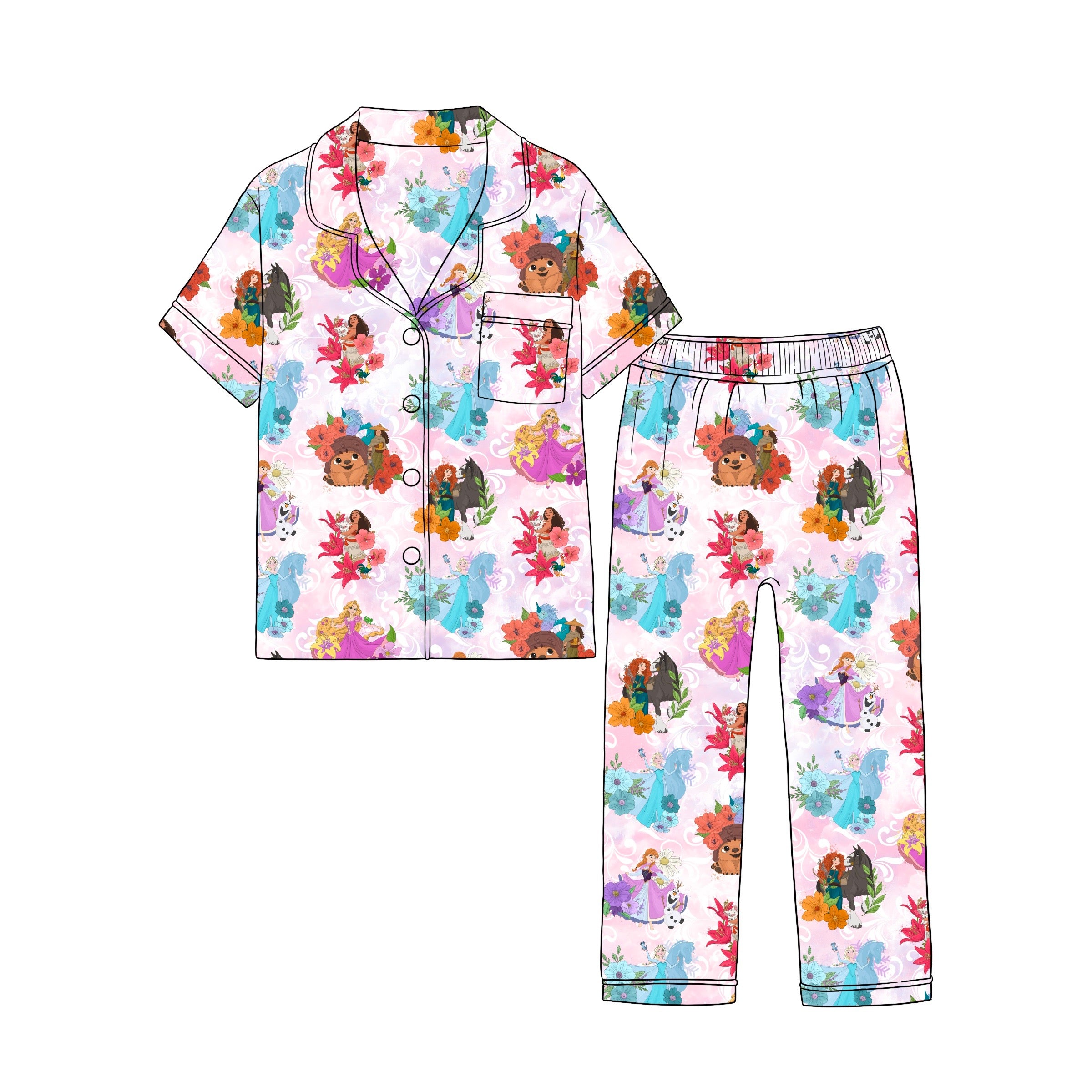 Bamboo SOVEREIGN SIDEKICKS SHORT SLEEVE KIDS FORMALS