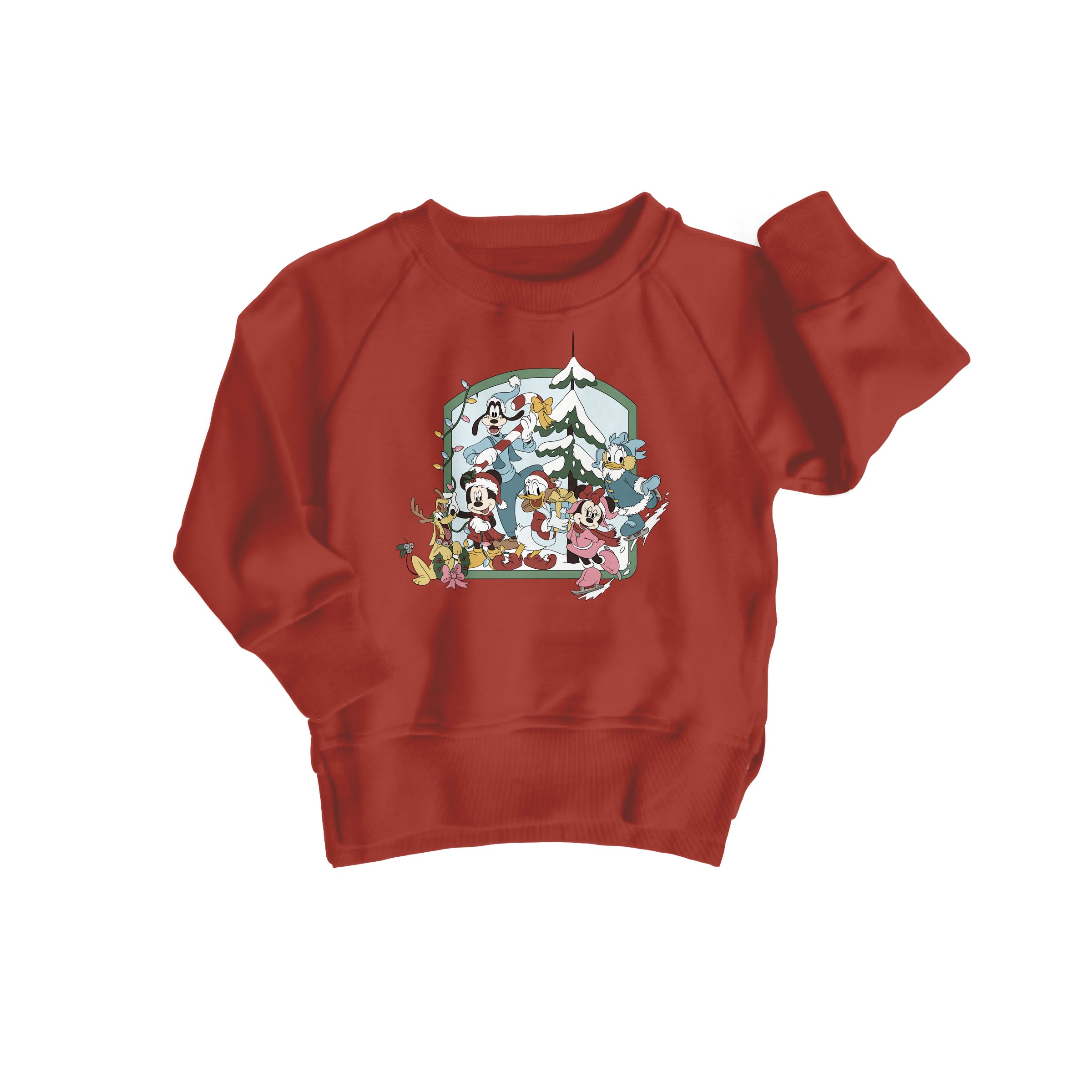 Bamboo Snow Much Fun kids crewneck