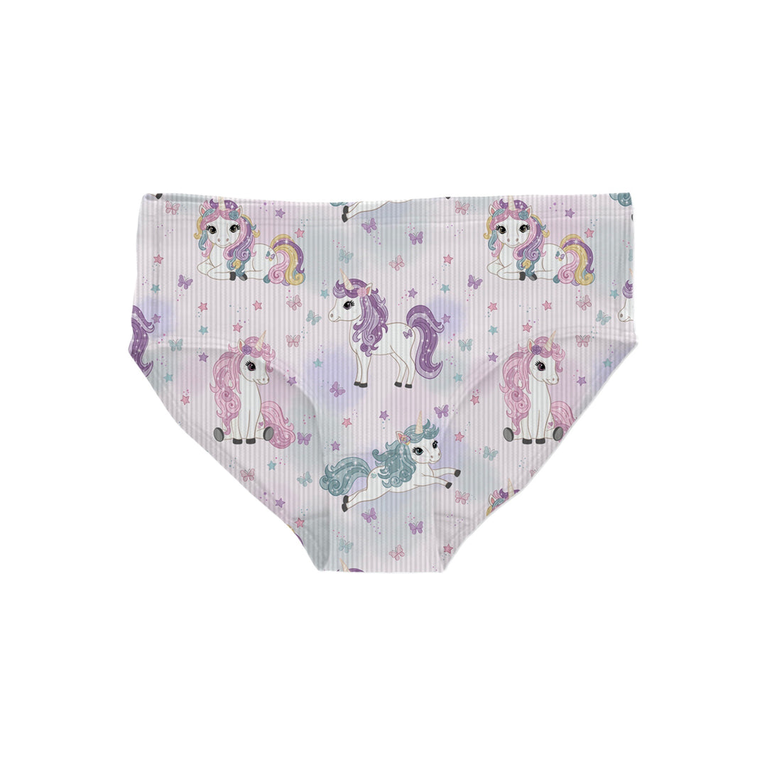 BAMBOO RIBBED ENCHANTED SKIES GIRLS UNDERWEAR