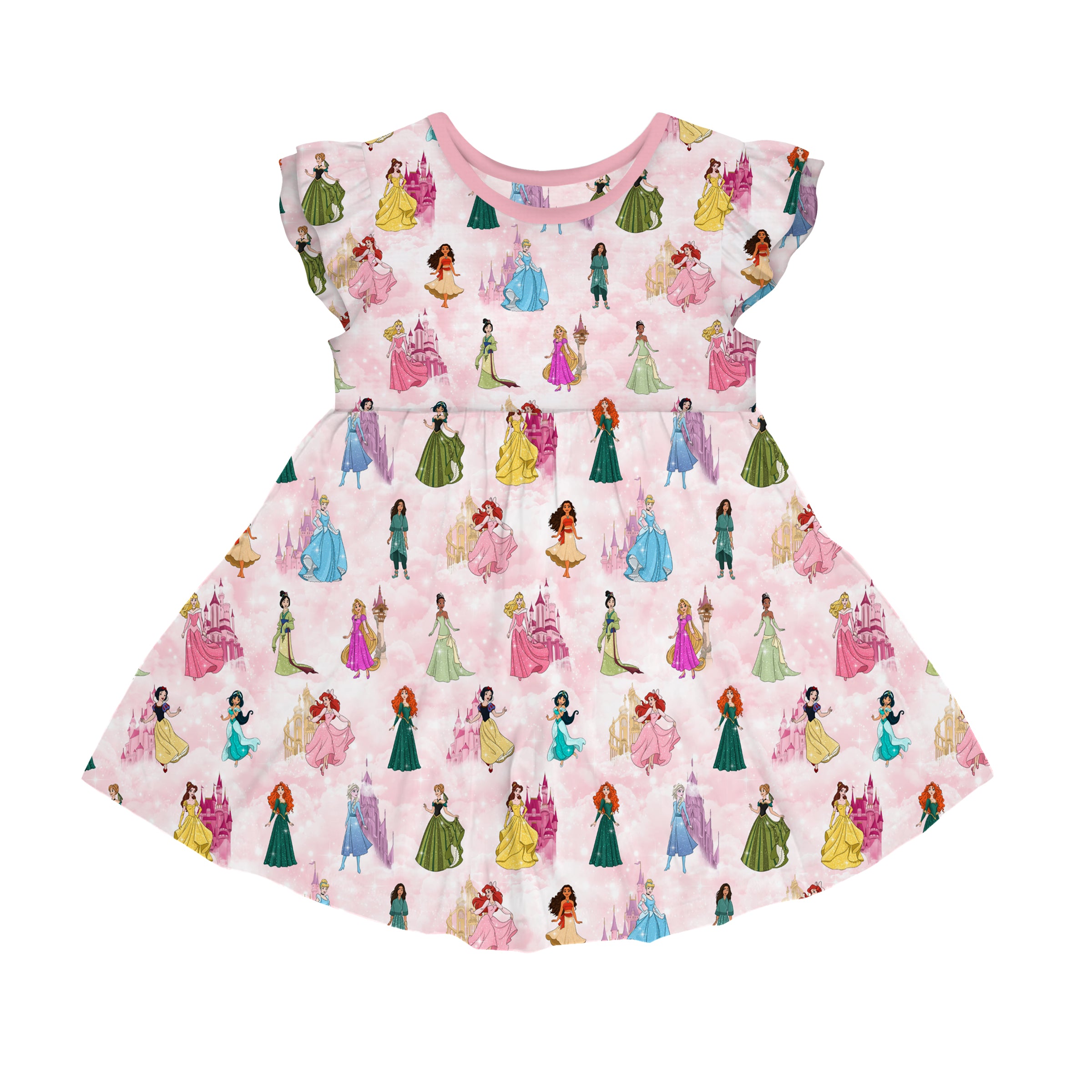 PREORDER Bamboo MAGICAL MANORS FLUTTER SLEEVE Pocket Twirl Dress Ship Date NOVEMBER 2025