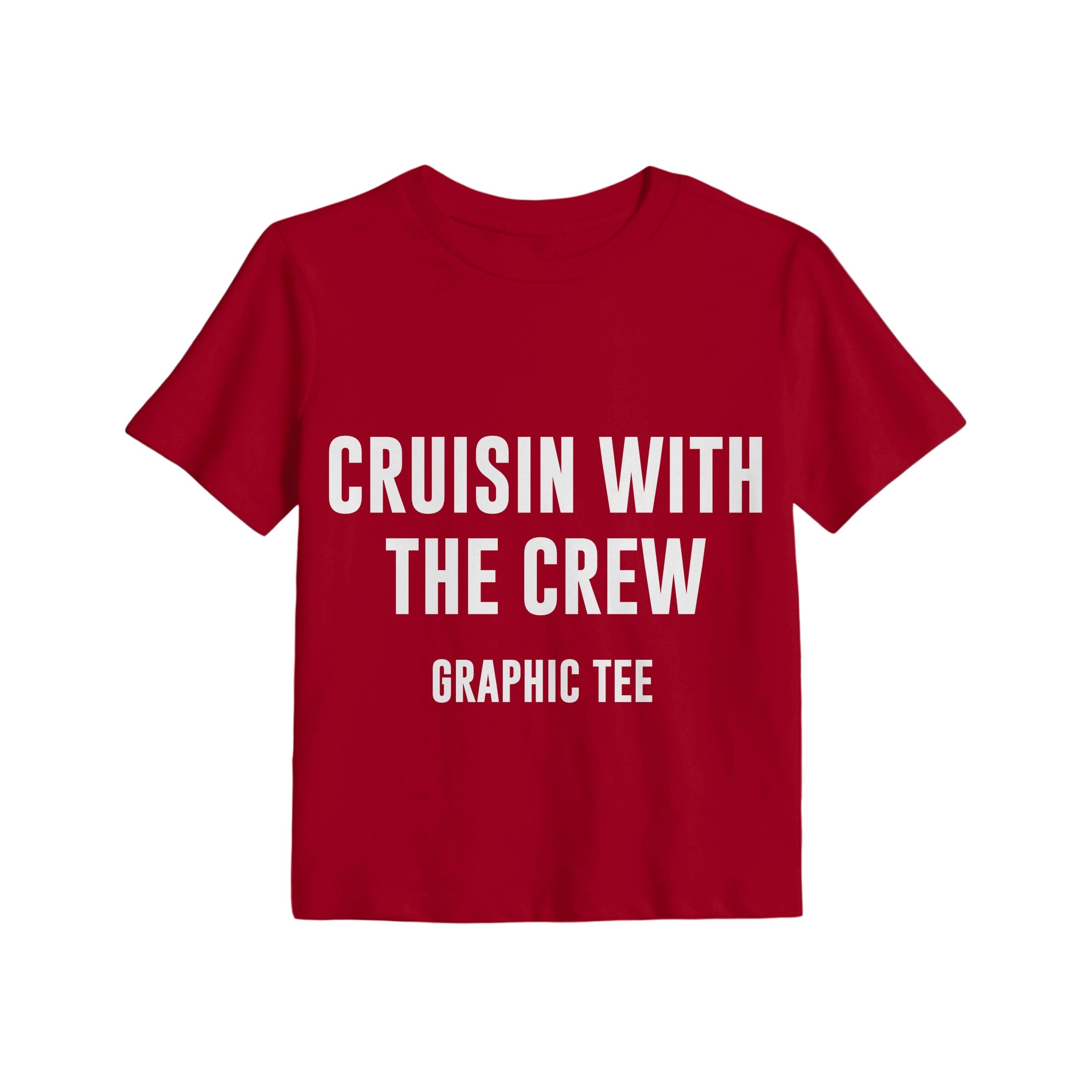 Bamboo CRUISIN' WITH THE CREW KIDS GRAPHIC TEE