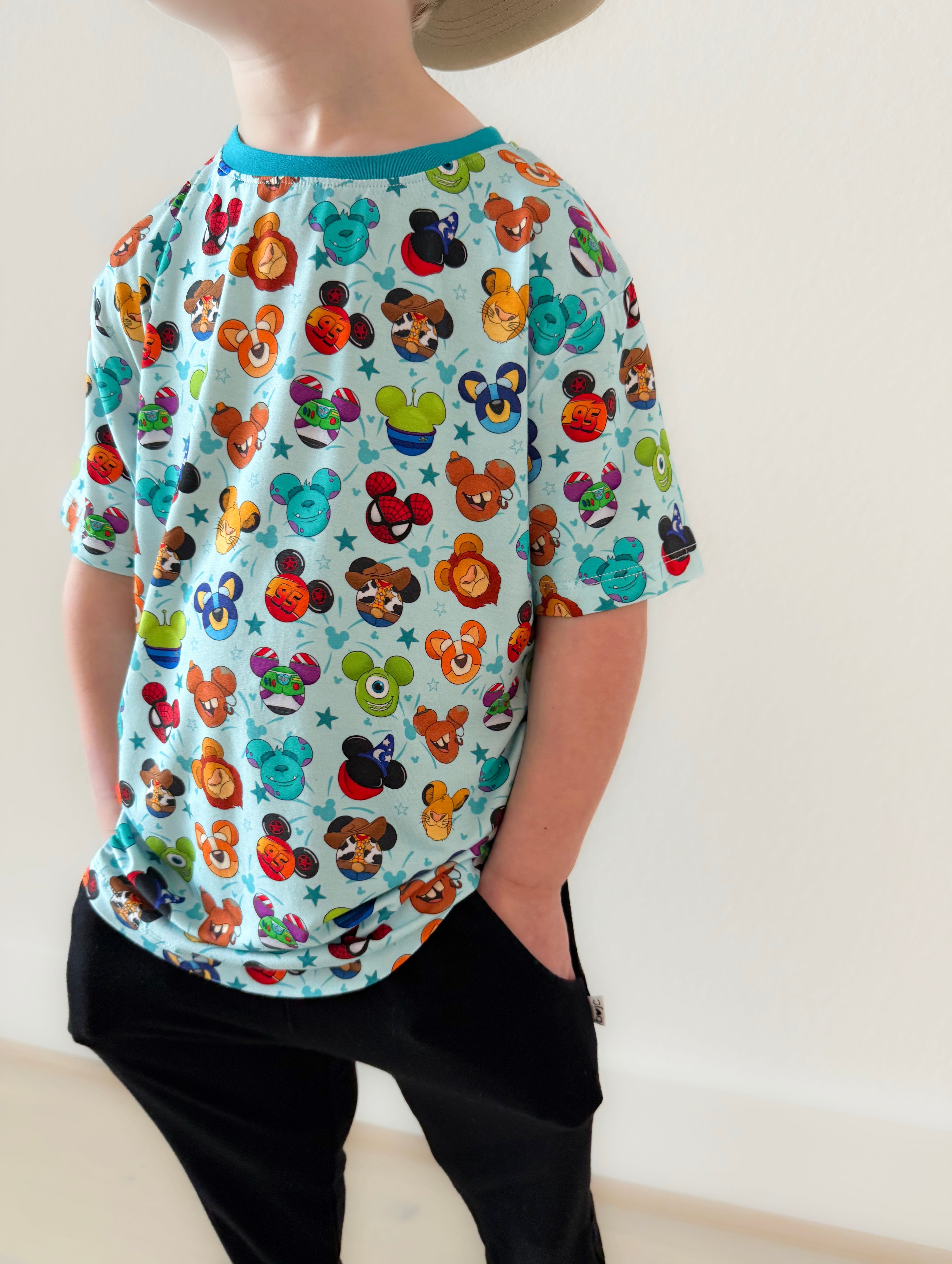 Bamboo HEAD INTO MAGIC KIDS TEE