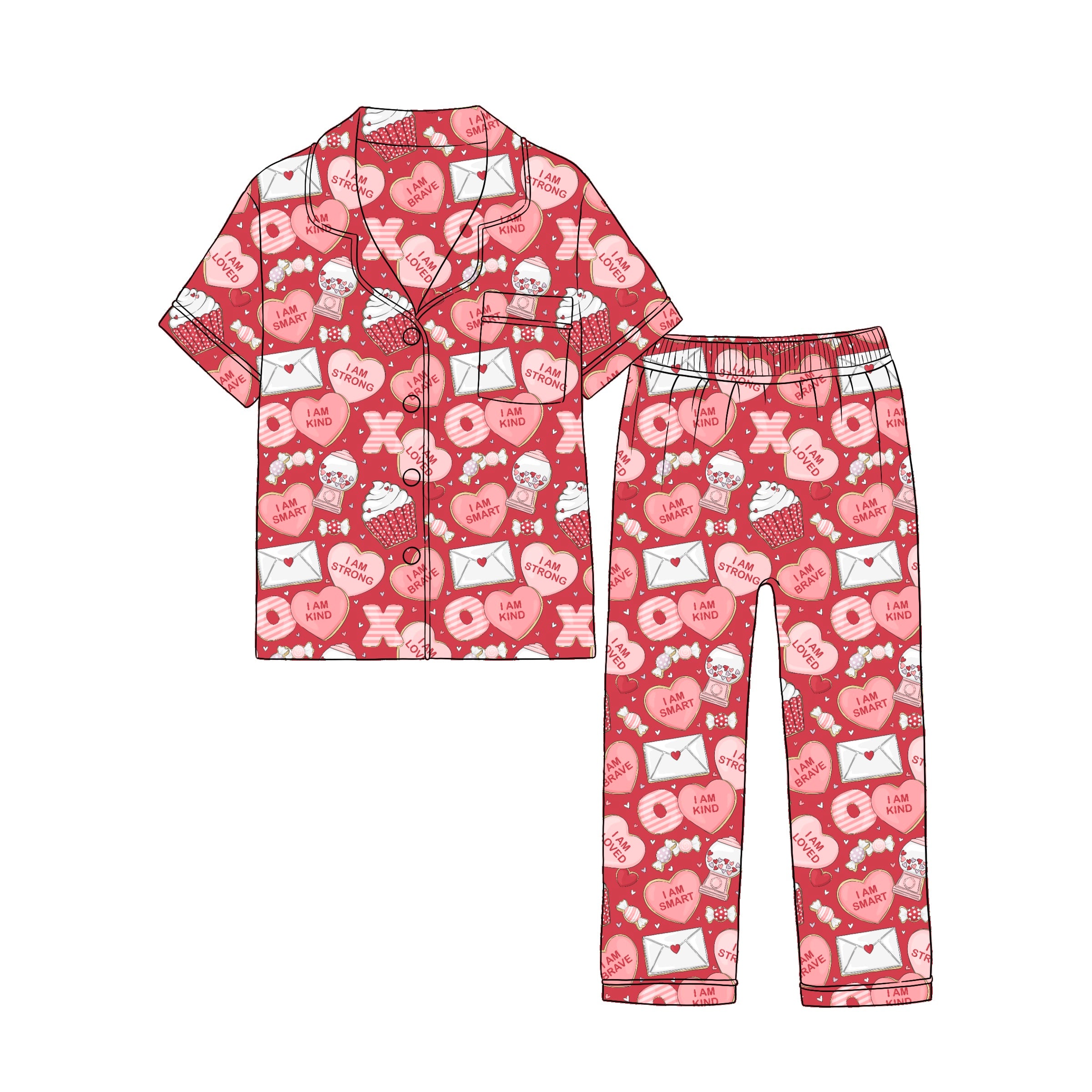 PREORDER Bamboo LOVE NOTES FOR HER 2.0 KIDS FORMAL Set Ship Date DECEMBER 2025