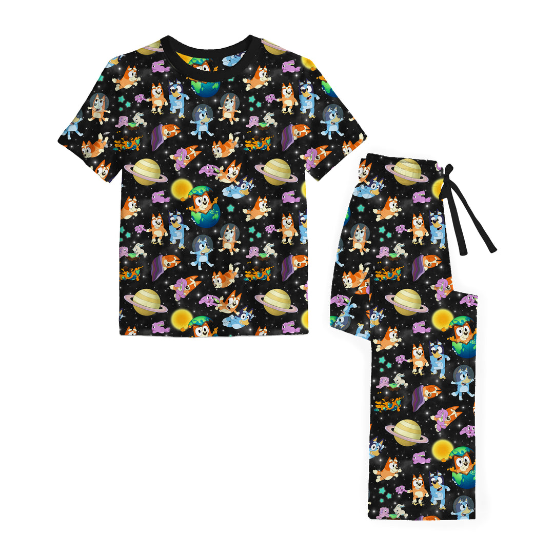 Bamboo SPACETIME SNOOZES KIDS RELAXED PANT Set