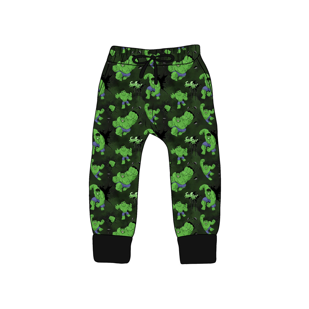 BAMBOO French Terry MEGA SMASH KIDS JOGGERS