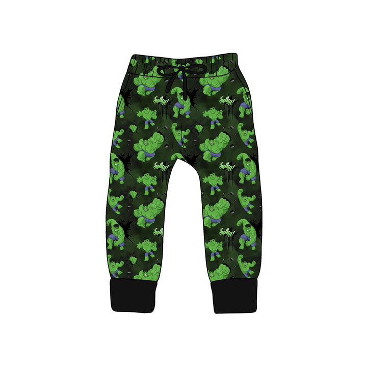 BAMBOO French Terry MEGA SMASH KIDS JOGGERS