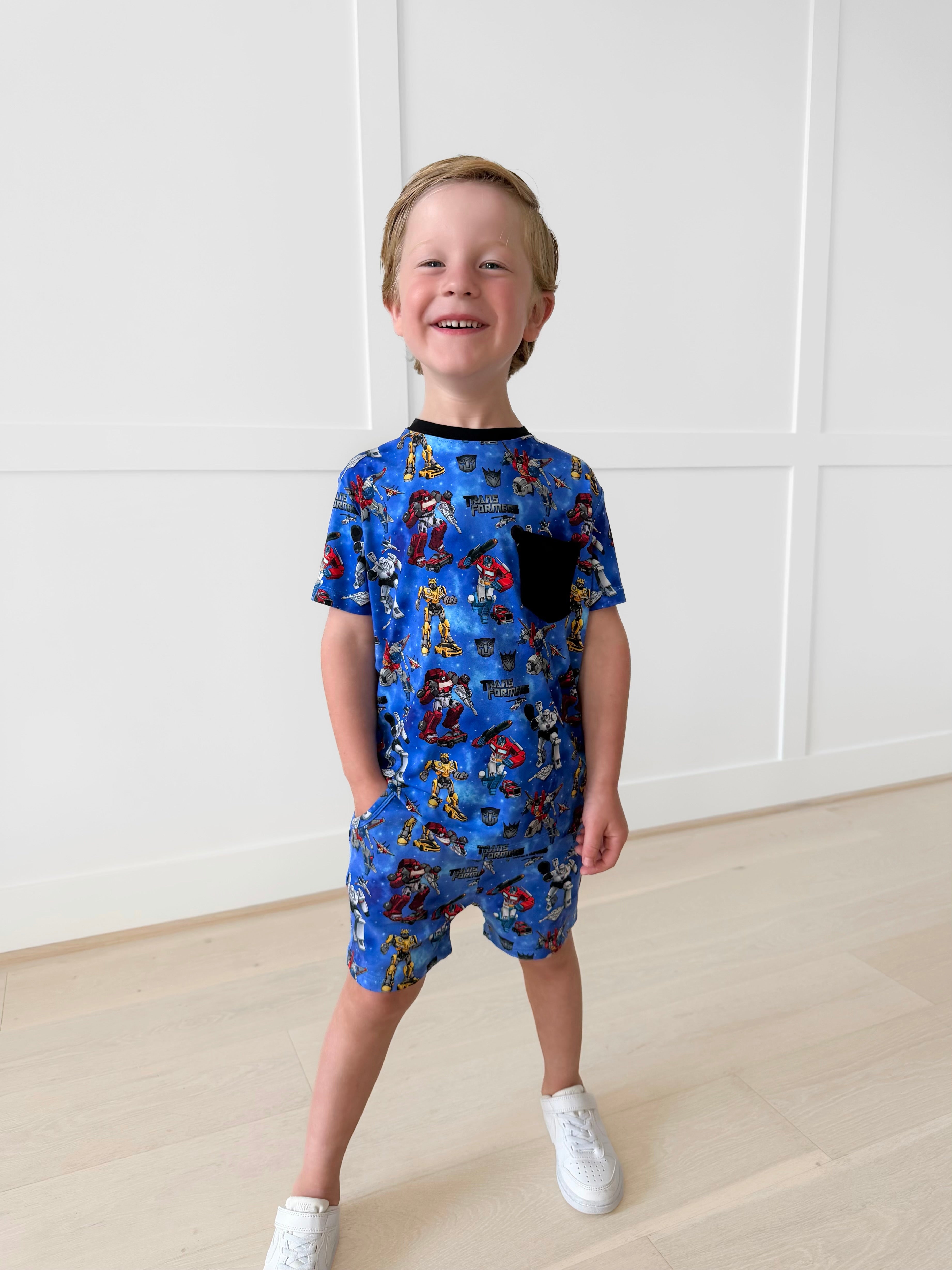 Bamboo AUTOBOTS KIDS POCKET TEE
