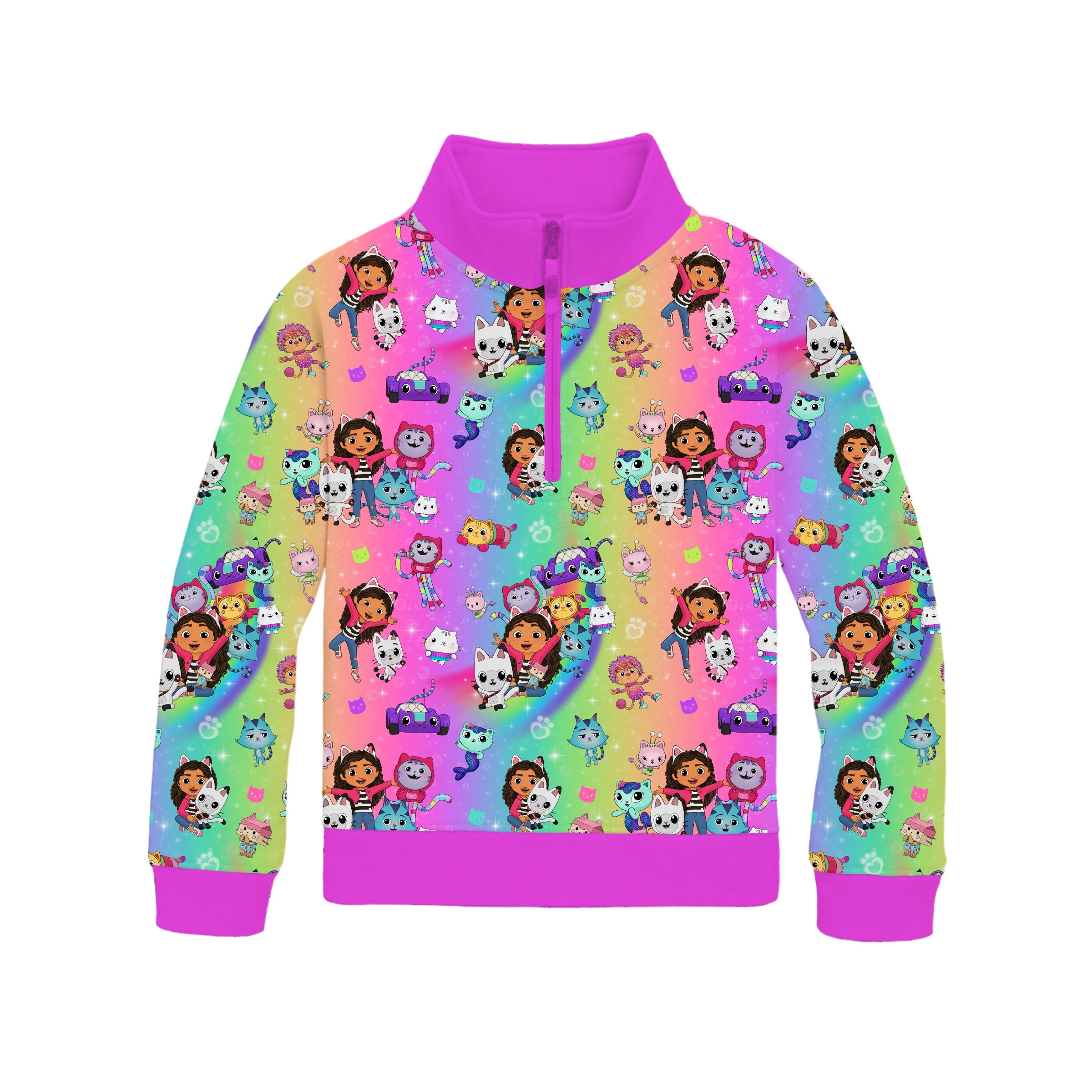 Preorder Bamboo COTTON SPANDEX DOLLHOUSE WORLD QUARTER ZIP SHIP DATE OCTOBER 2026 (NO FLEECE)