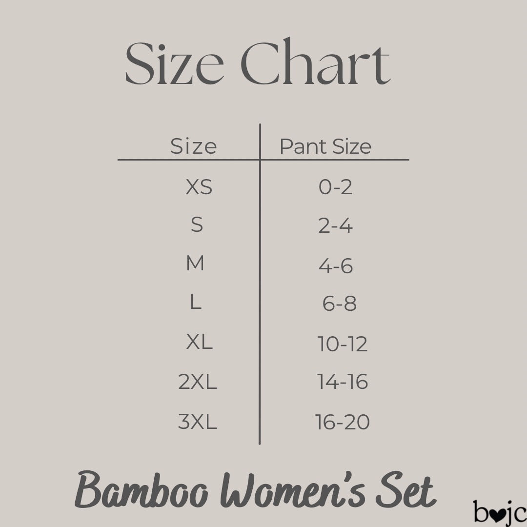 BAMBOO Level Up WOMEN’S LOUNGE PANT SET