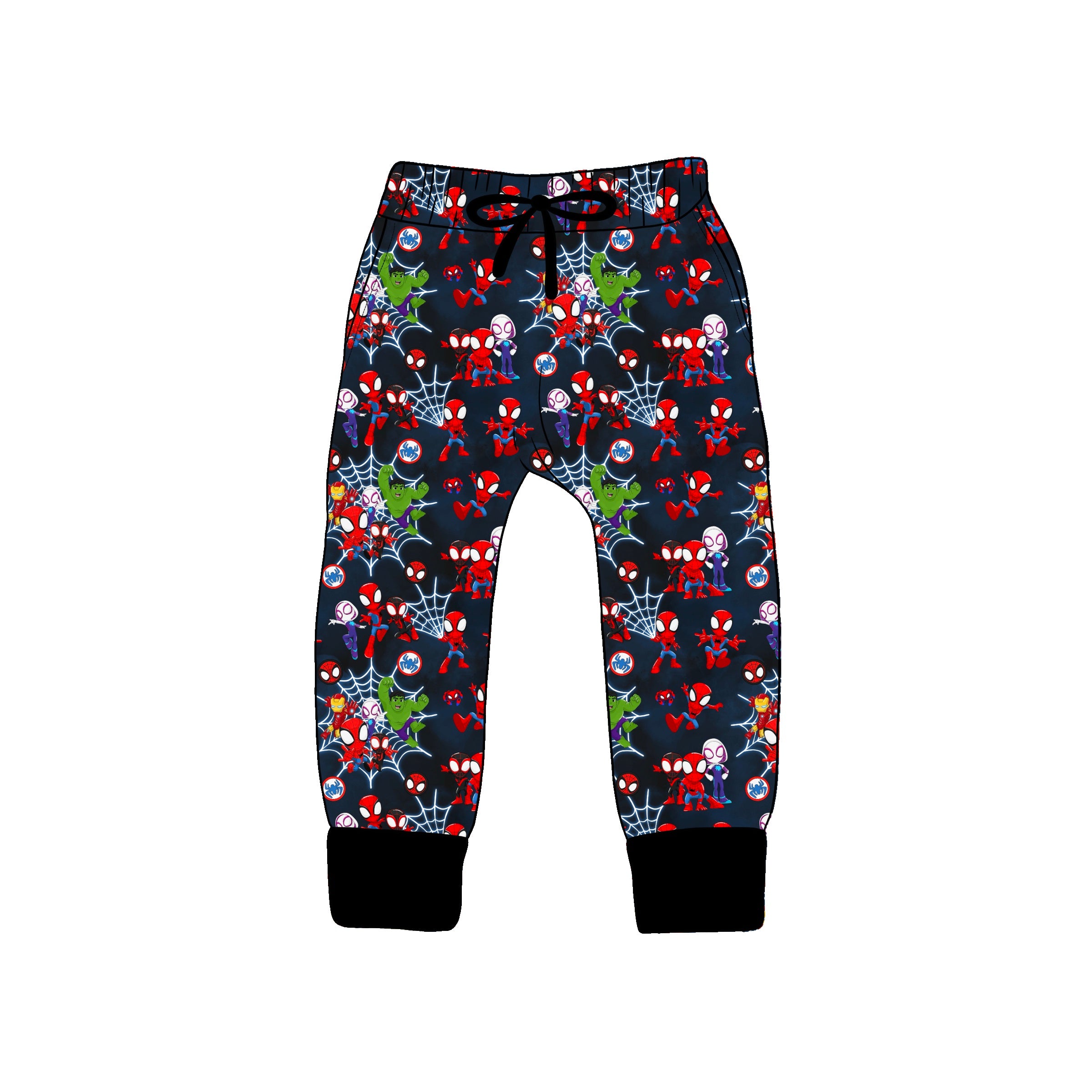 BAMBOO French Terry SWINGING & SPINNING KIDS JOGGERS
