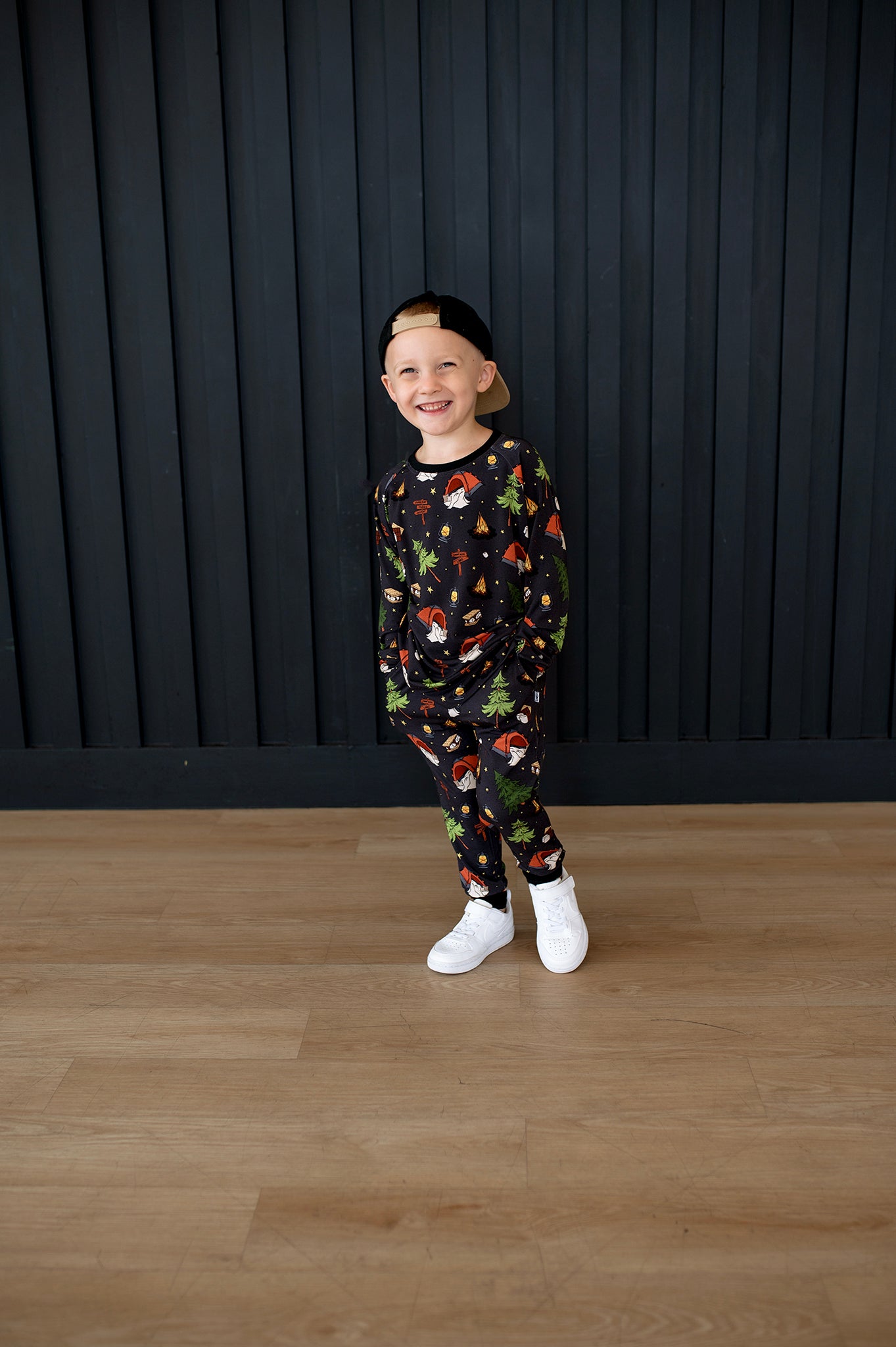 Bamboo FRENCH TERRY CAMP BOJC kids crewneck (READ DESCRIPTION)