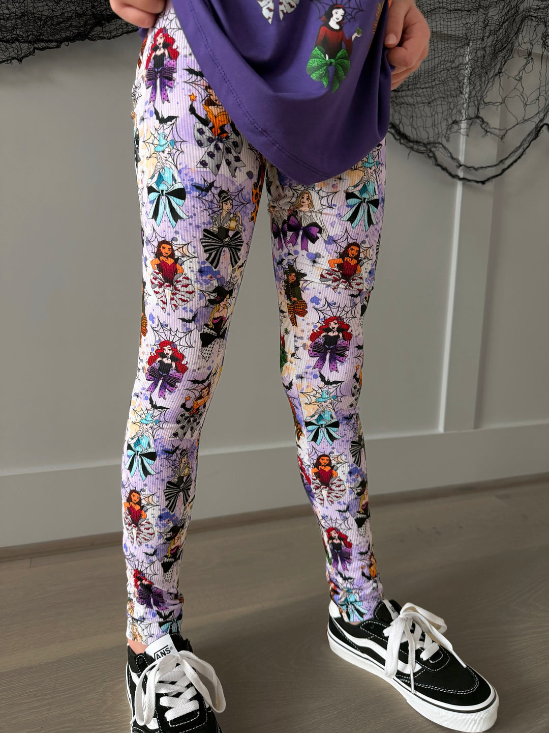 Bamboo ONCE UPON A SPOOK RIBBED LEGGINGS