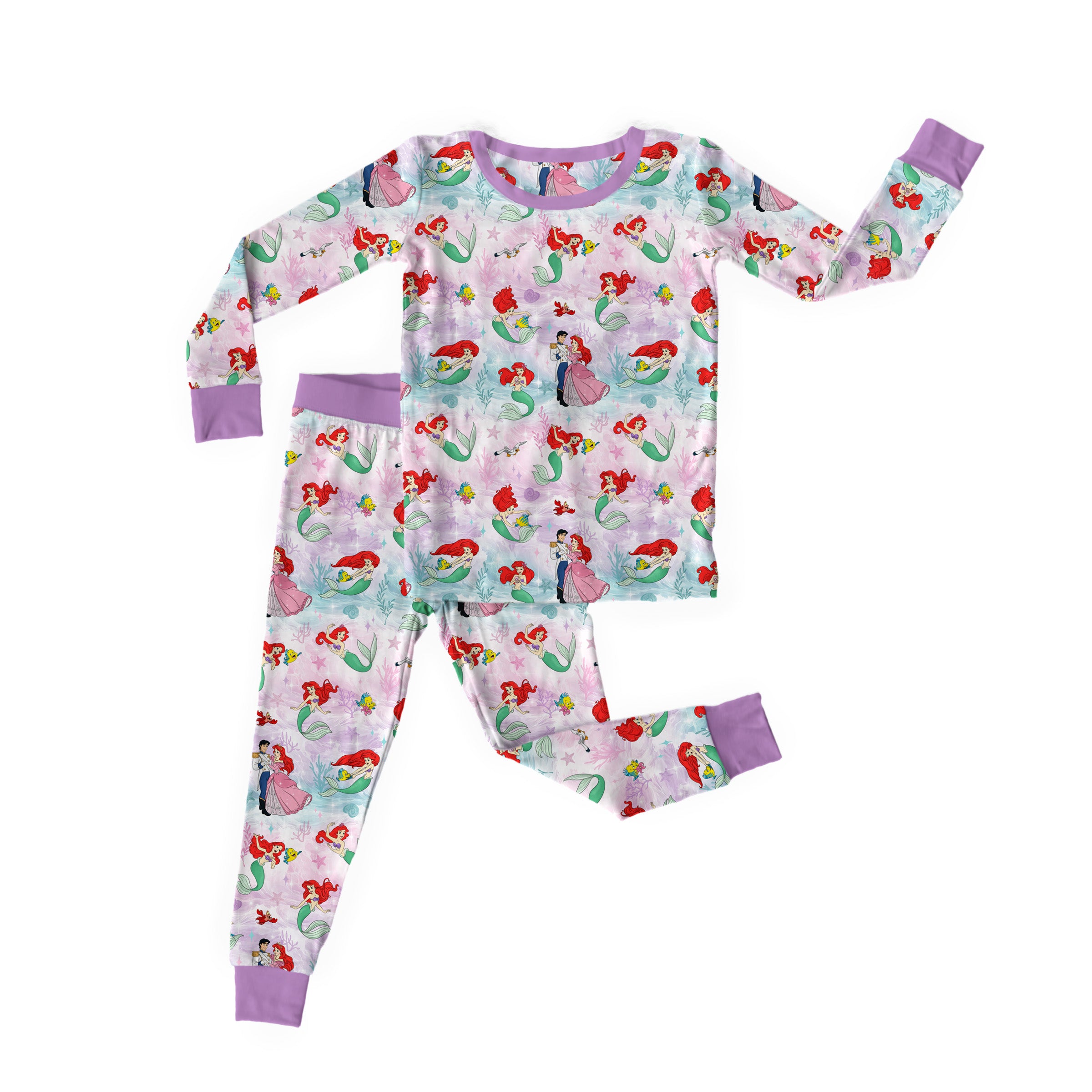 Bamboo Life Is The Bubbles Two Piece Long Sleeve/Pant Set