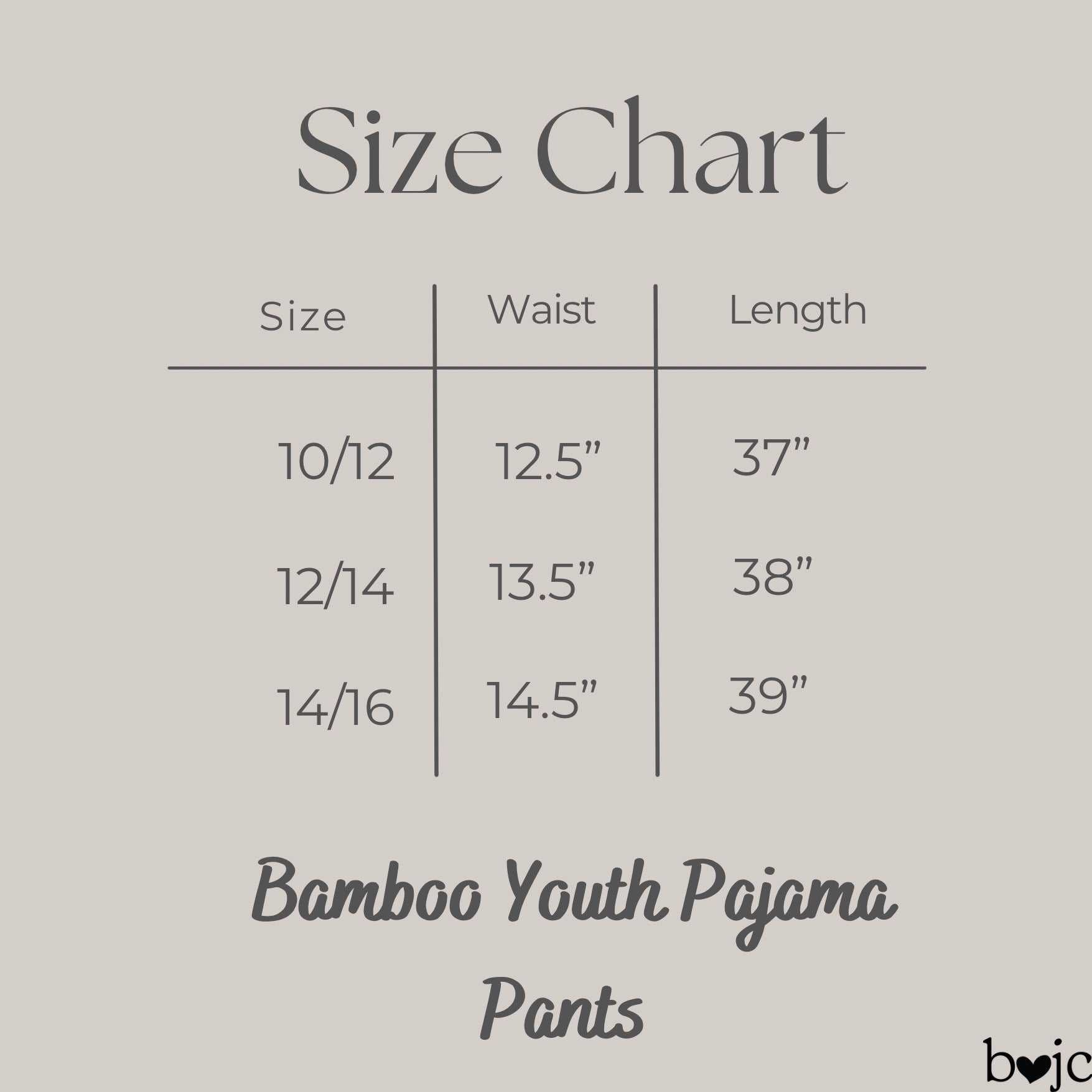 Bamboo Santa’s Sweets Youth Pajama Pants