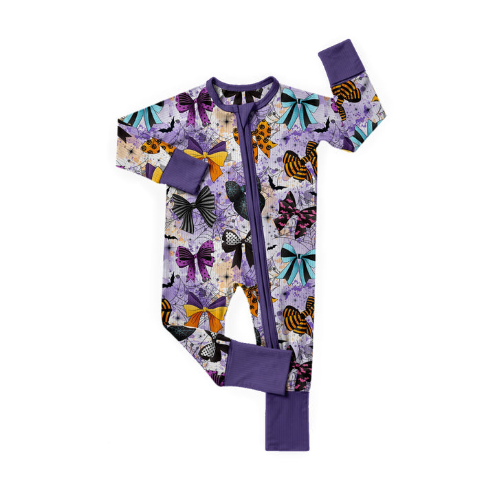 Bamboo RIBBED BOO-TIFUL BOWS Zippy