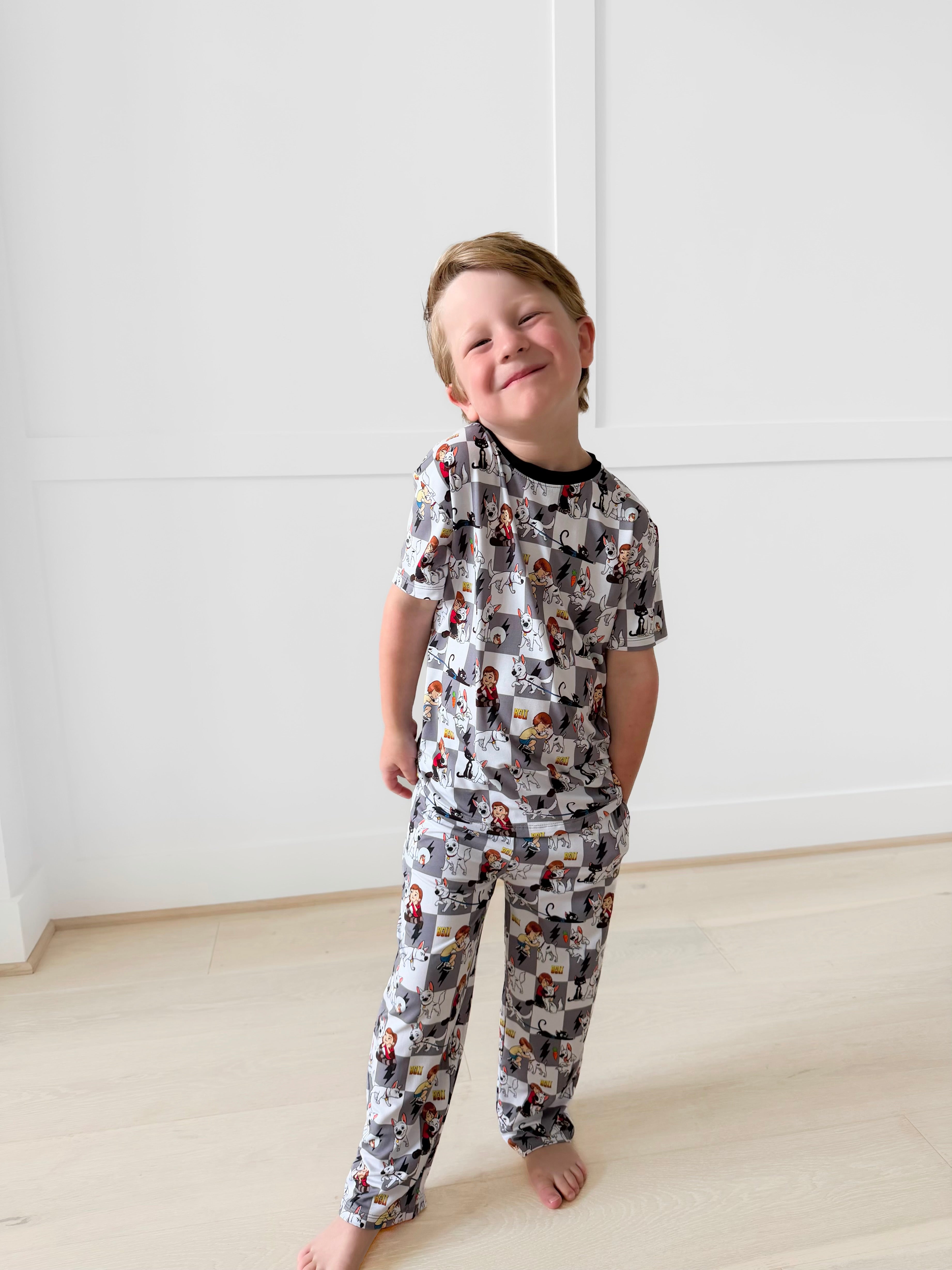 Bamboo SUPERCHARGED PUP KIDS RELAXED PANT Set