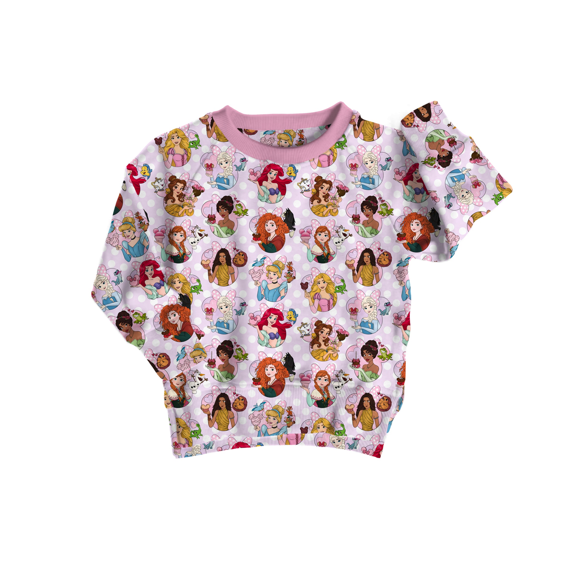 Bamboo LOVE BITES kids crewneck