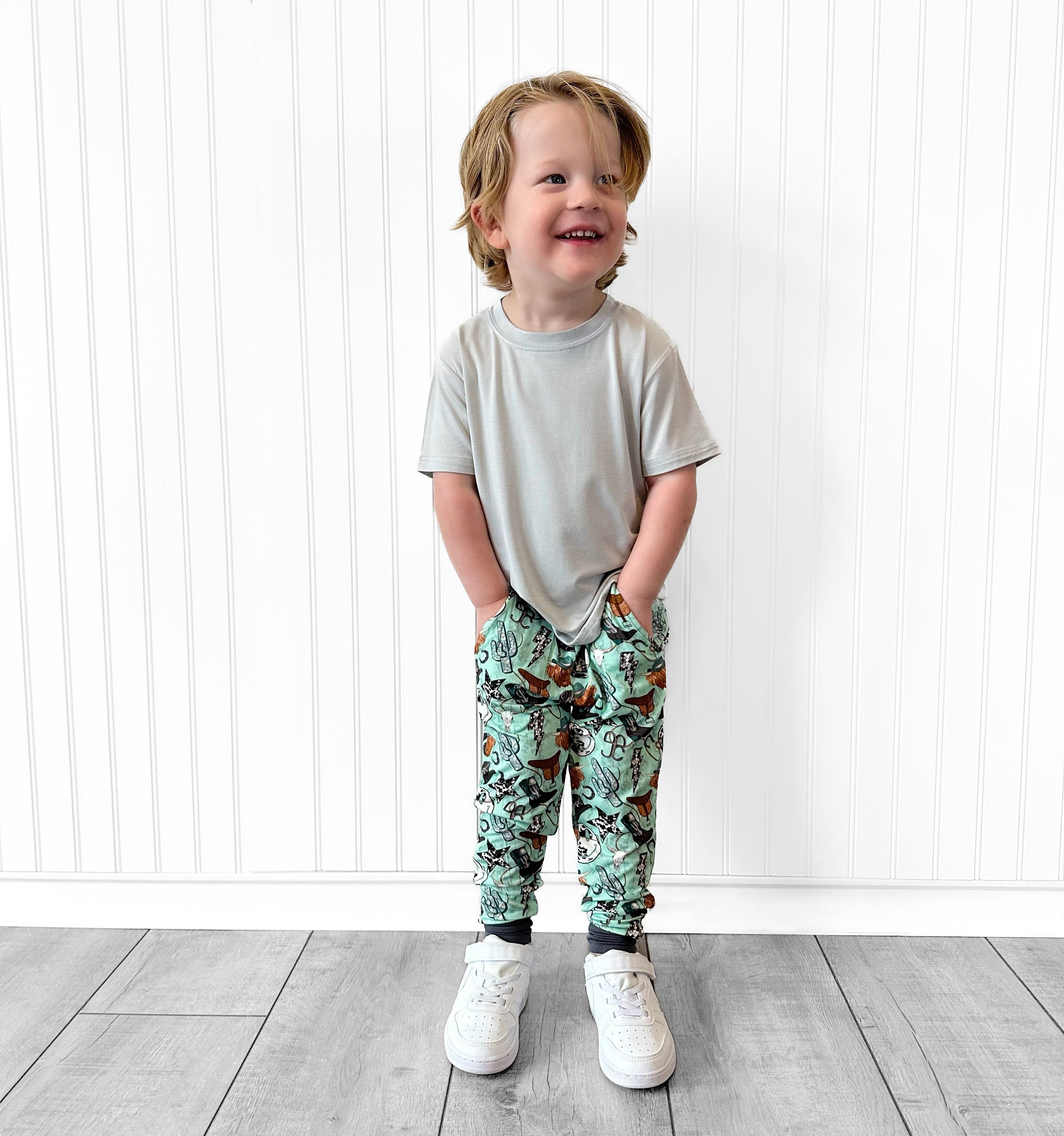 BAMBOO HONKY TONK KIDS JOGGERS (READ DESCRIPTION) FINAL SALE