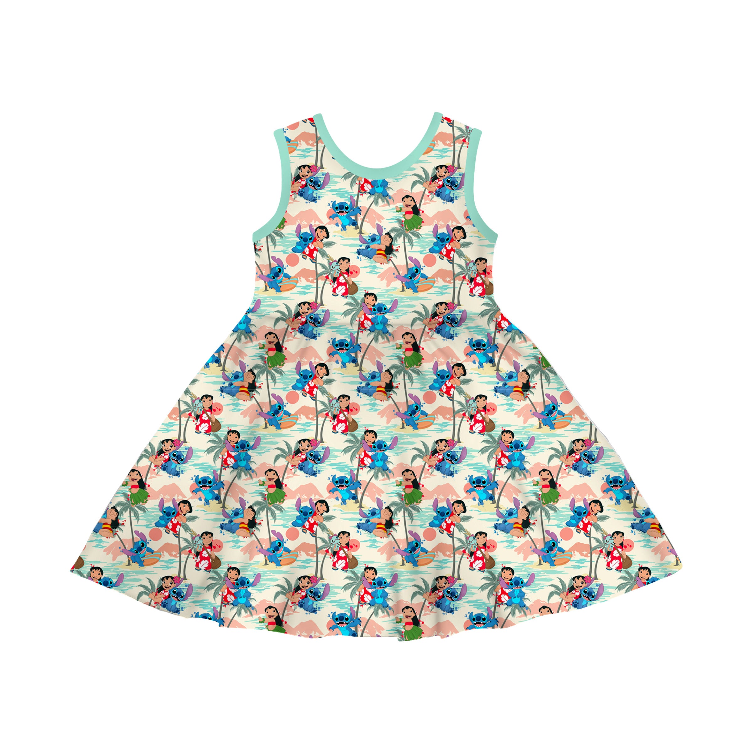 Bamboo ISLAND MISCHIEF TANK Twirl Dress