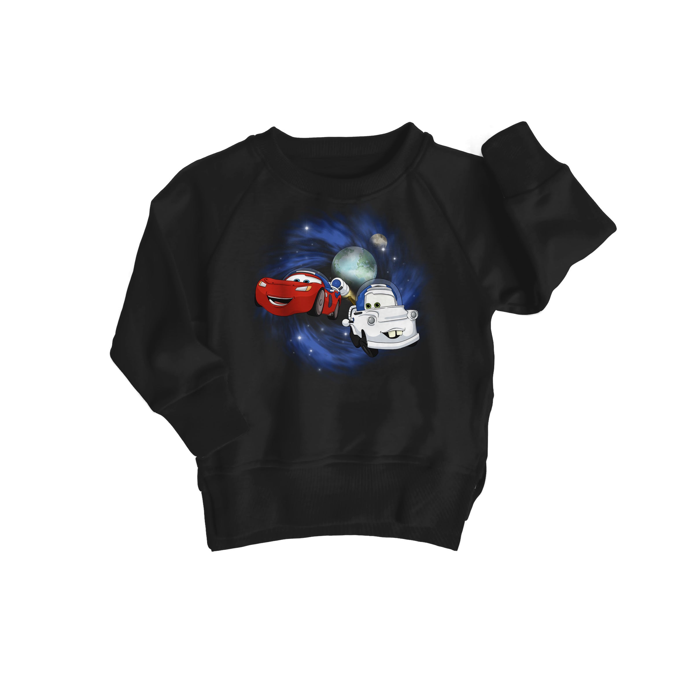 Bamboo GRAND PRIX GALAXY kids crewneck