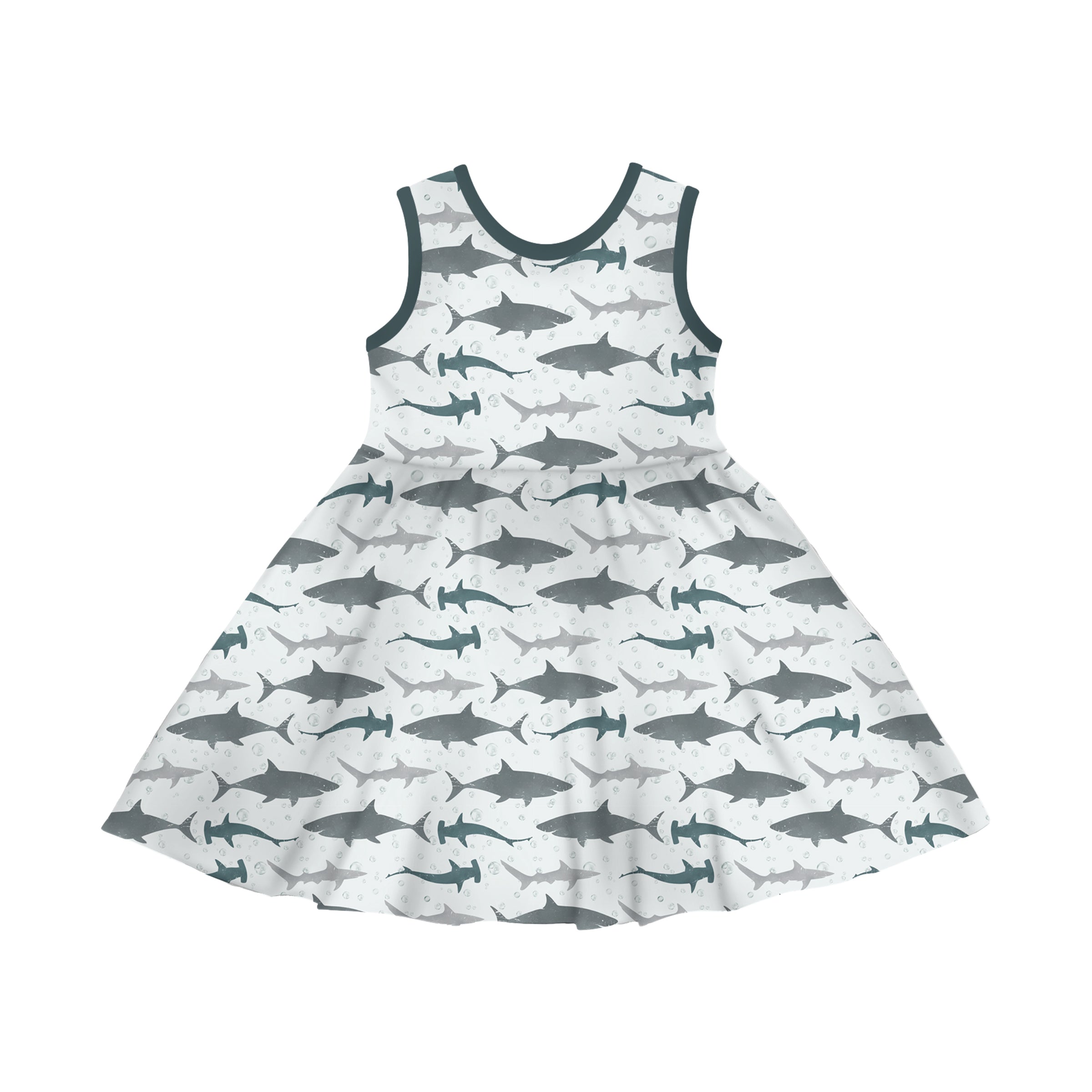 BAMBOO BENEATH THE WAVES TANK TWIRL DRESS