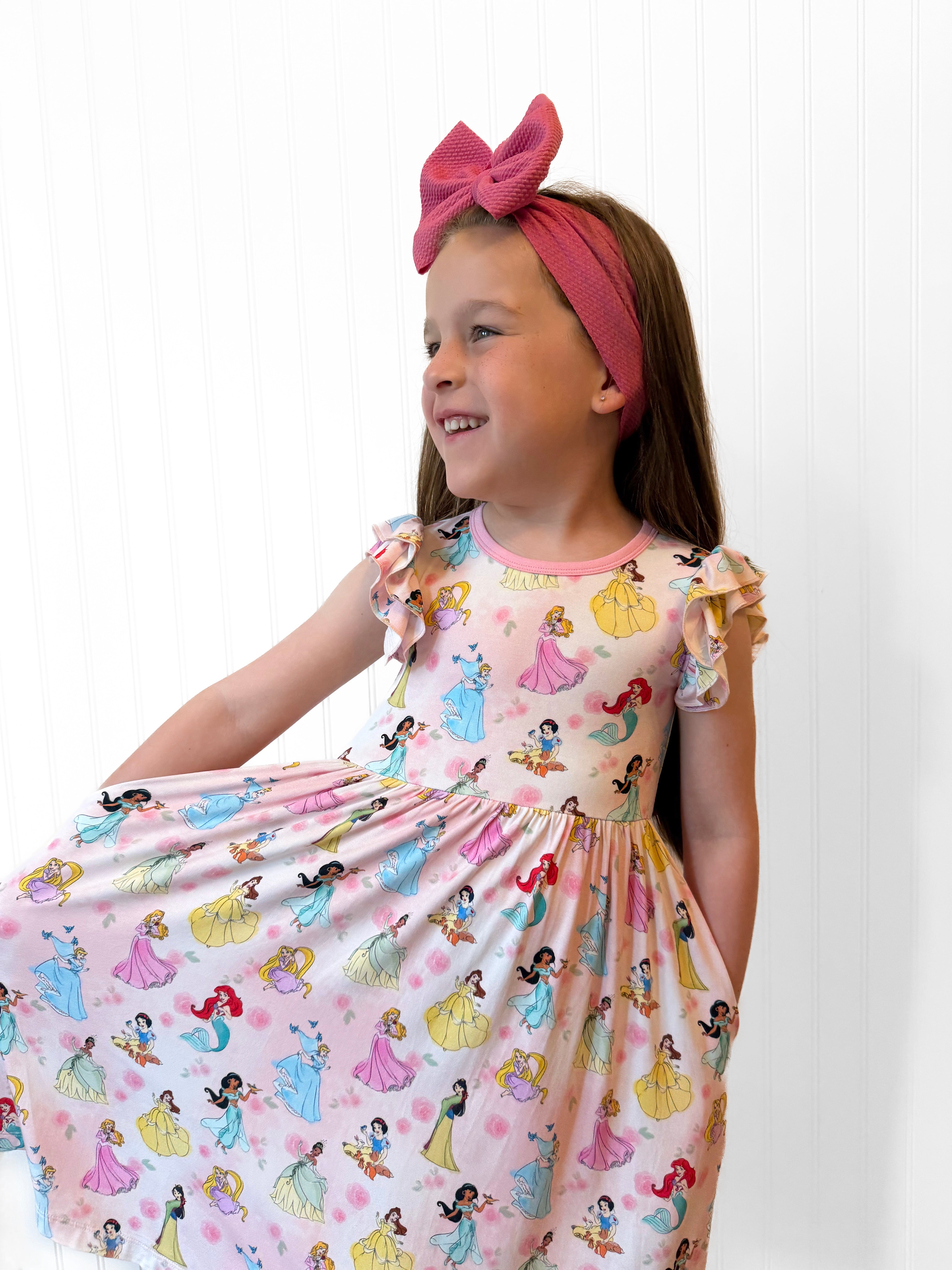 BAMBOO ONCE UPON A TIME FLUTTER TWIRL DRESS