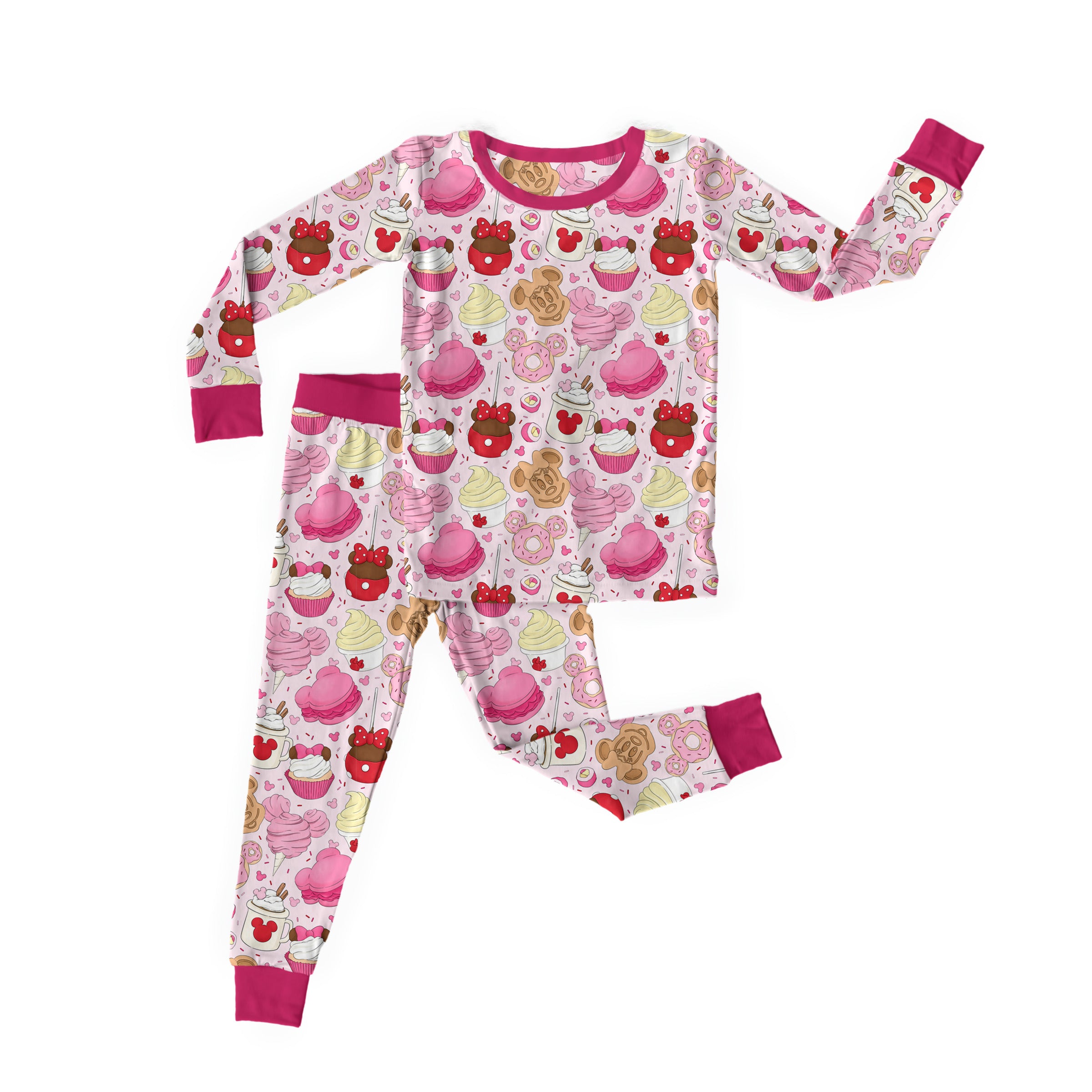 Bamboo SPRINKLED WITH MAGIC Two Piece Long Sleeve/Pant Set