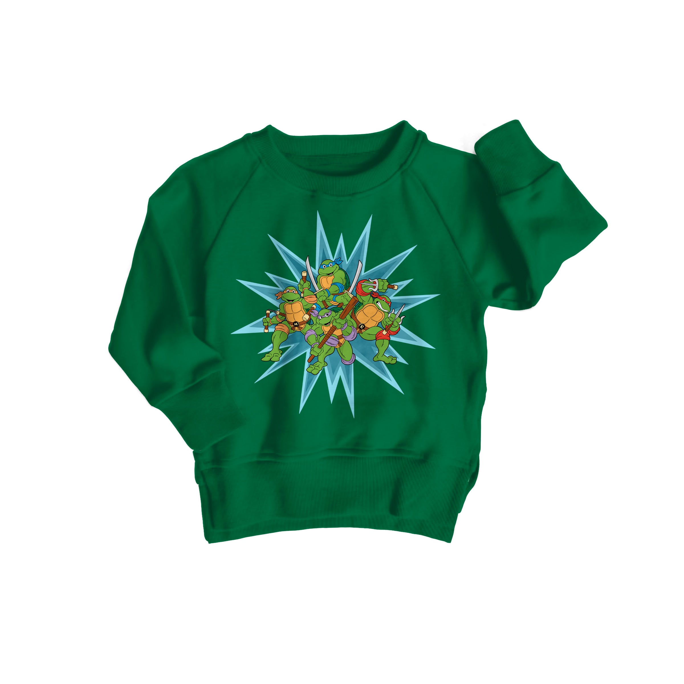 Bamboo HEROES IN A HALF SHELL kids crewneck SWEATSHIRT