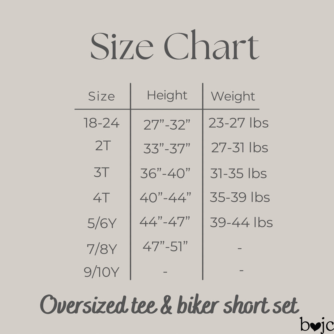 Bamboo RIBBED BOLD &amp; BASIC Short Sleeve Oversized Tee Biker Short Set