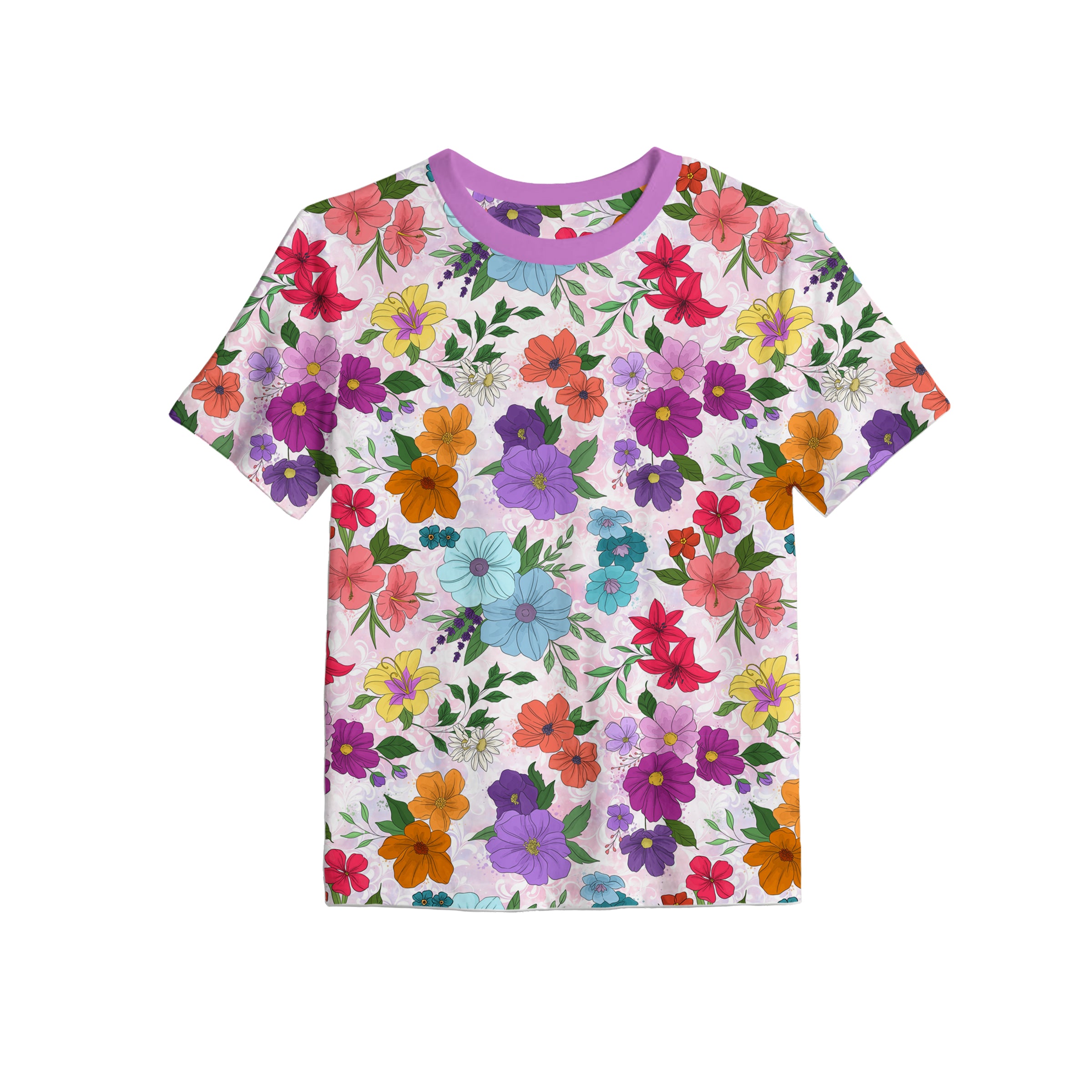 Bamboo ROYAL BLOSSOMS KIDS TEE