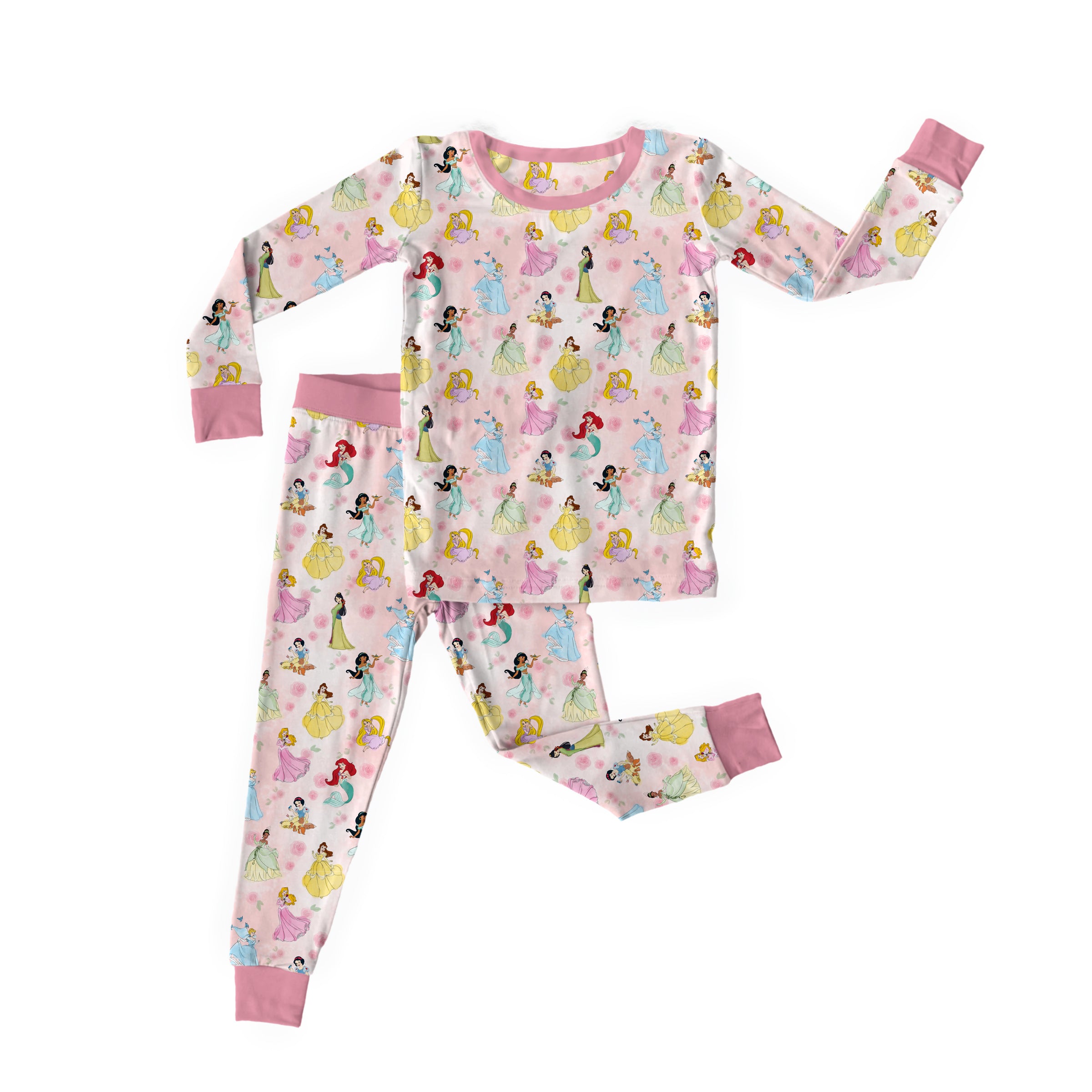 Bamboo ONCE UPON A TIME Two Piece Long Sleeve/Pant Set