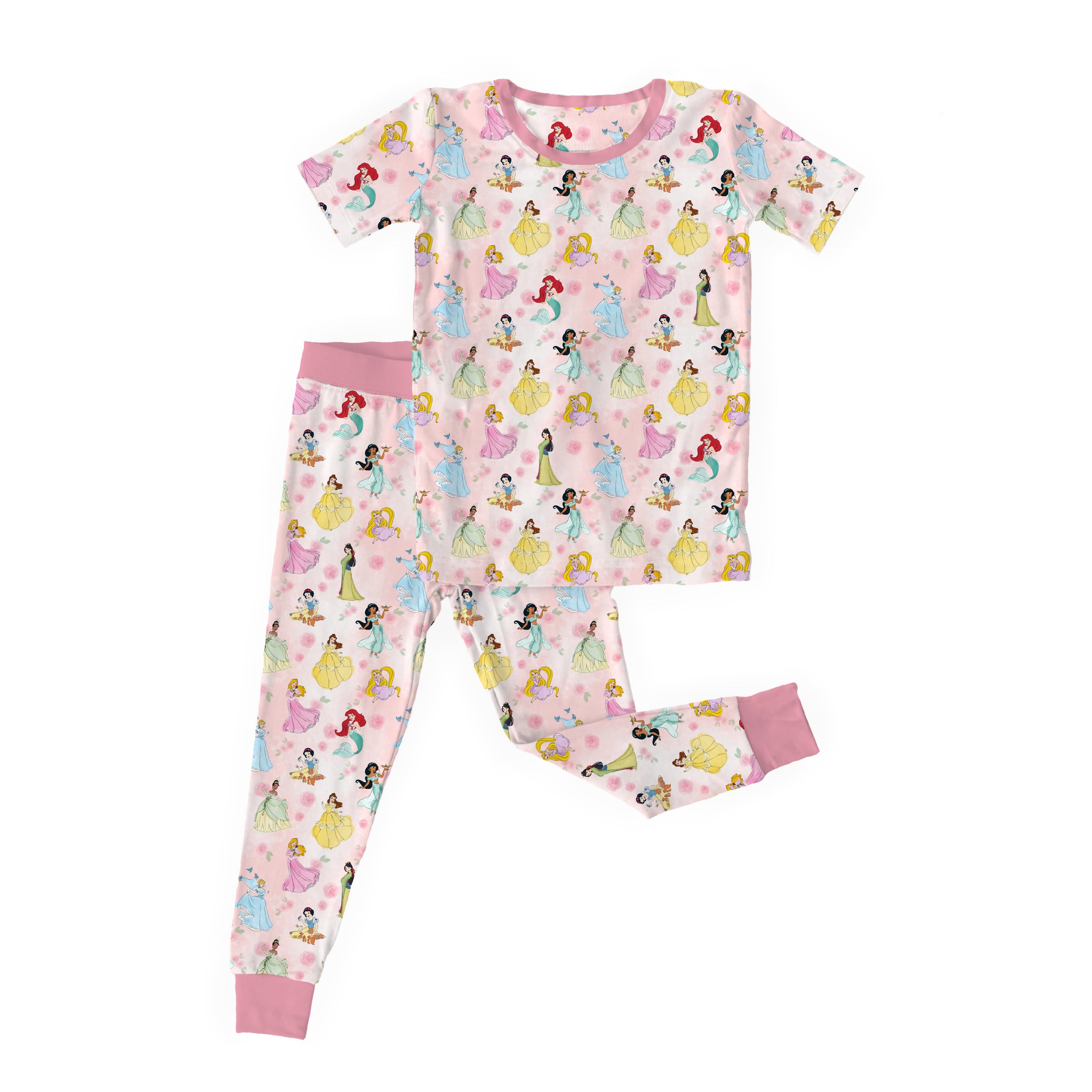 Bamboo ONCE UPON A TIME Two Piece Short Sleeve/Pant Set