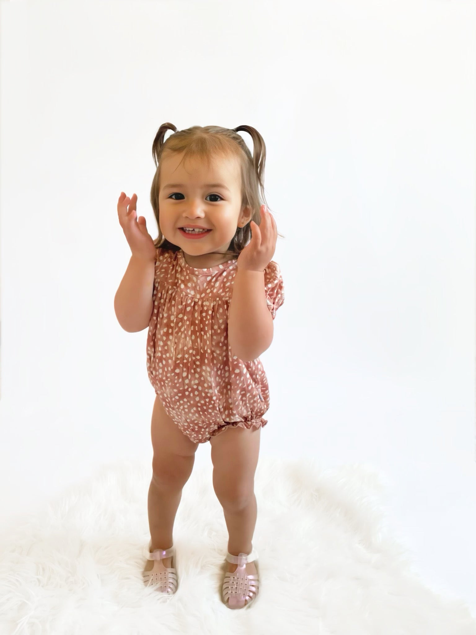 Bamboo Oh Deer! Bubble Romper