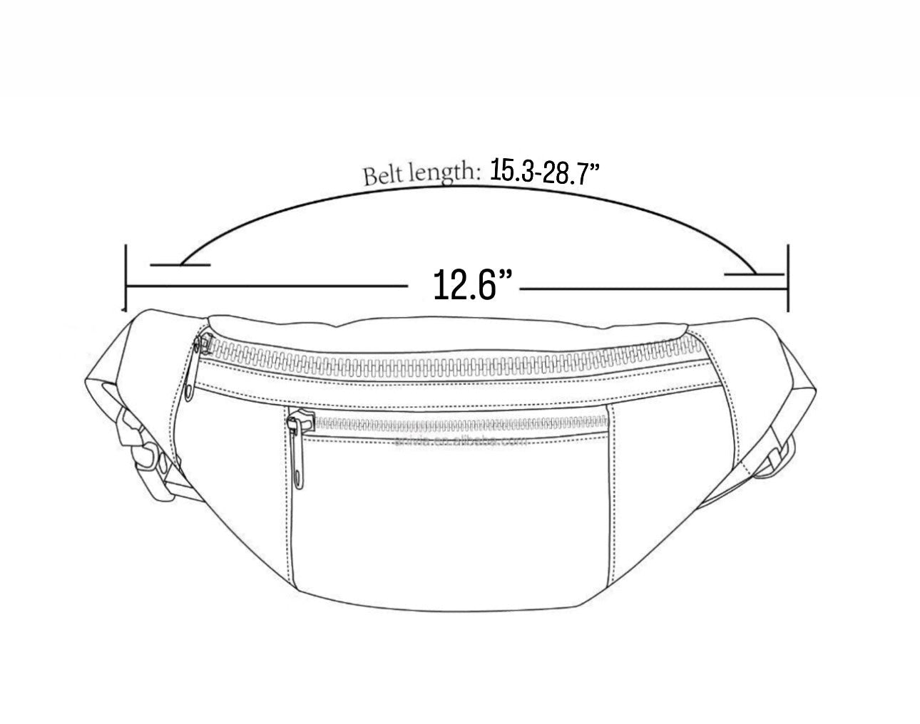 Ice Queen Fanny Pack