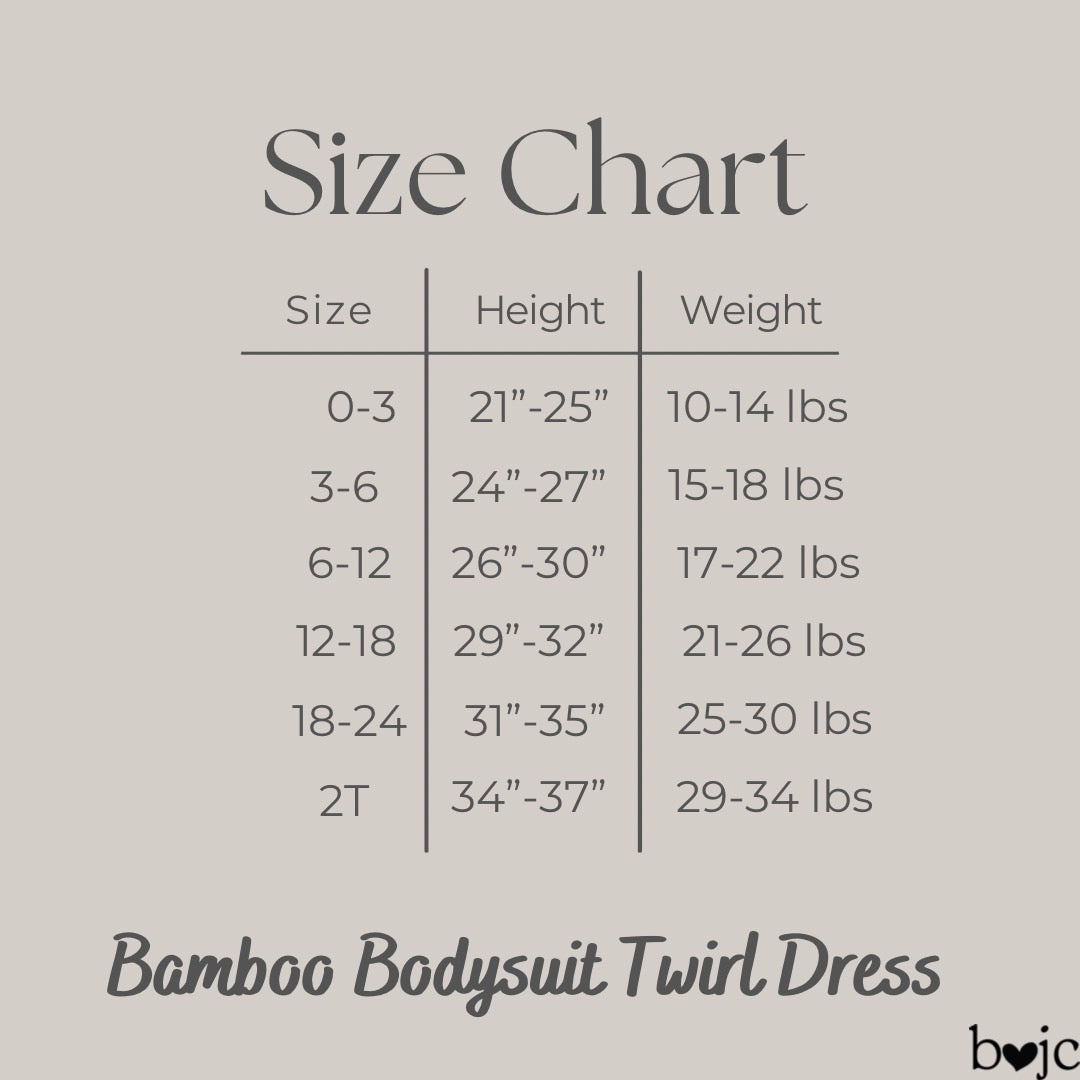 Bamboo Lucky Fin Short Sleeve Bodysuit Twirl Dress