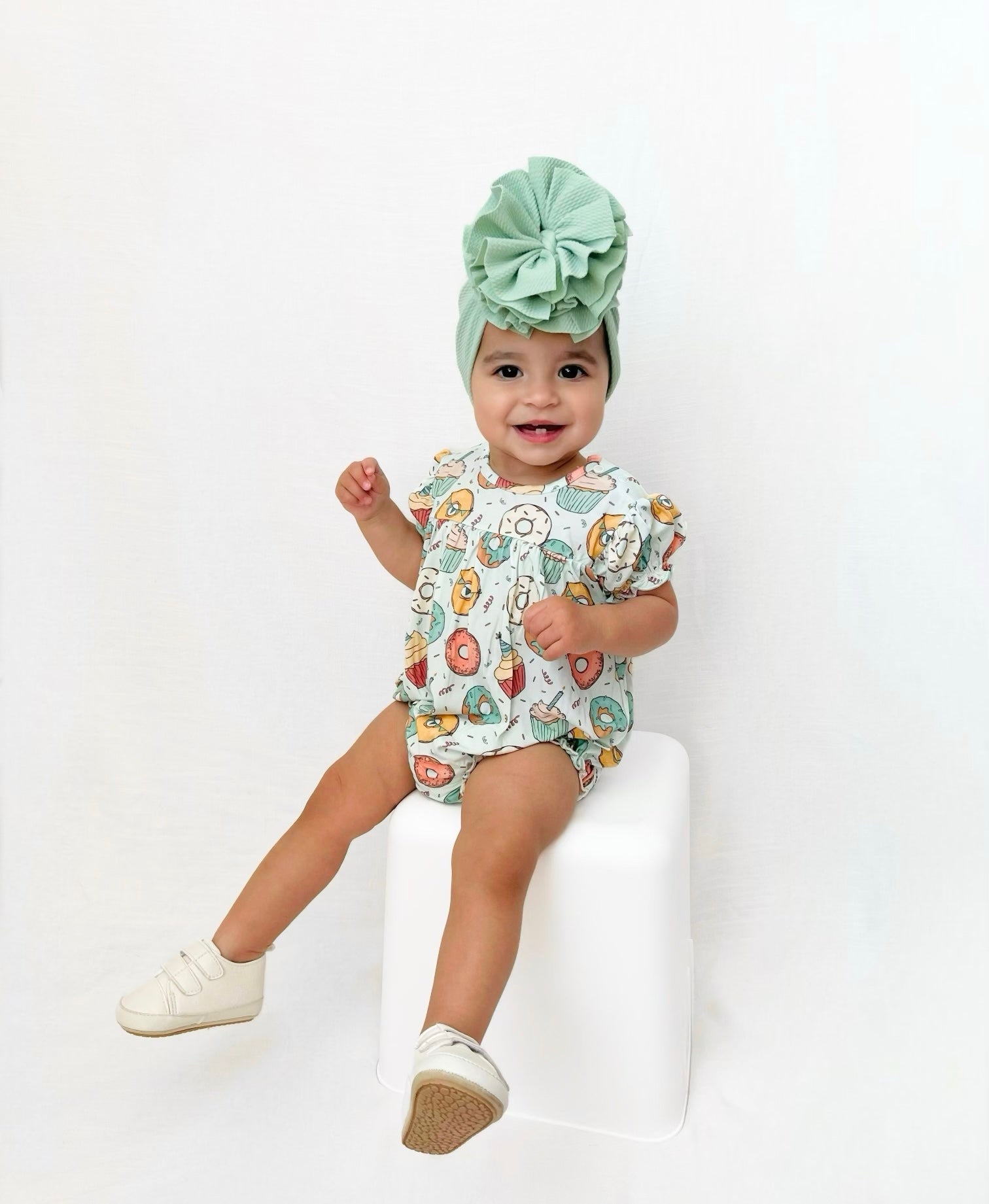 Bamboo Donut Grow Up Bubble Romper