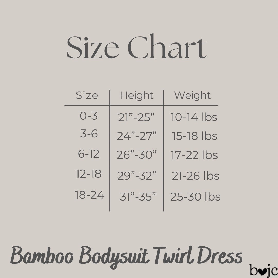 Bamboo Blue Jean Buckaroo bodysuit twirl dress