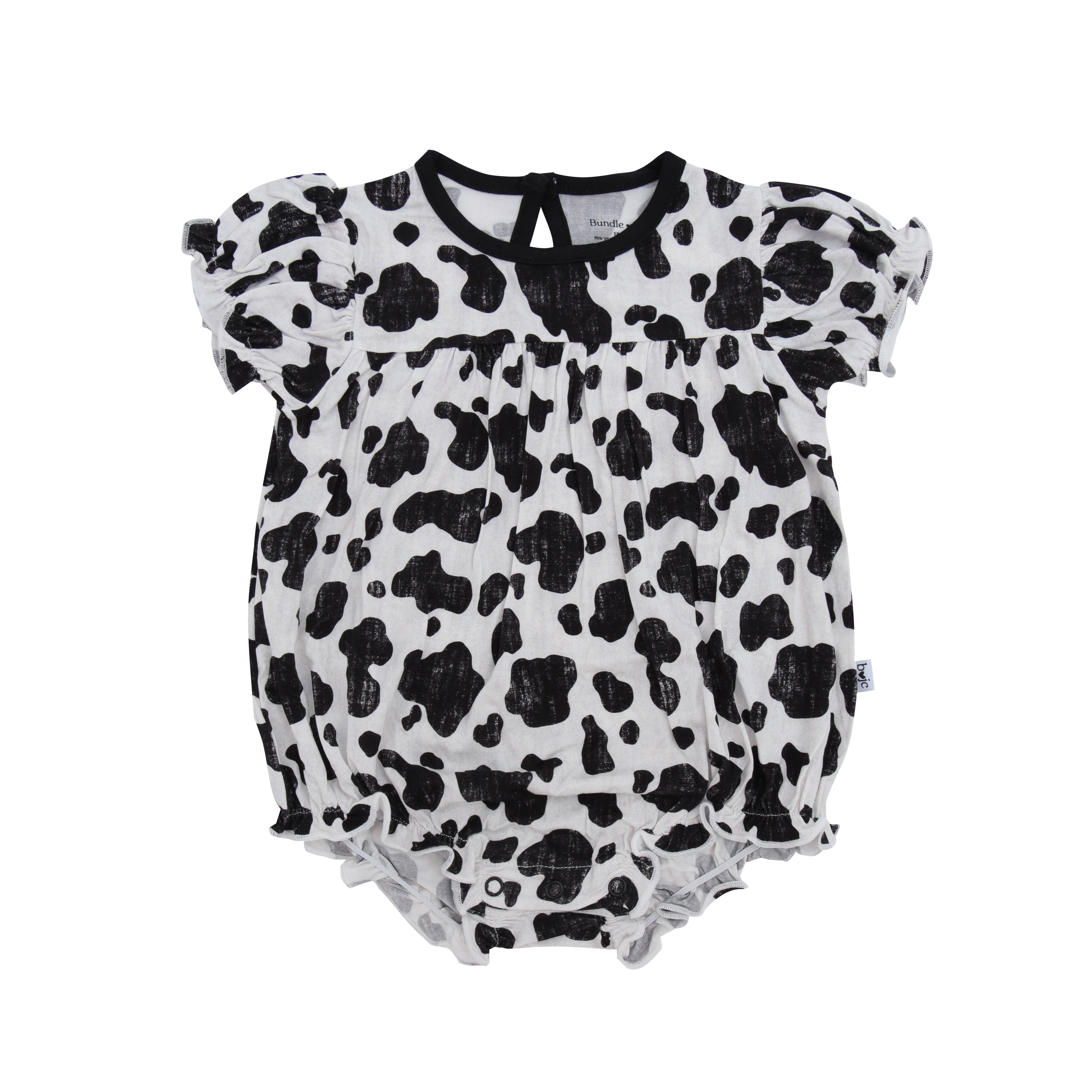 Bamboo Utterly A-Moos-ed Bubble Romper
